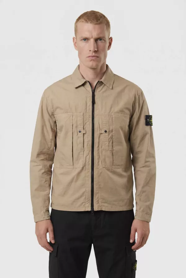 Produit VESTE STONE ISLAND BEIGE 12000005-V009A