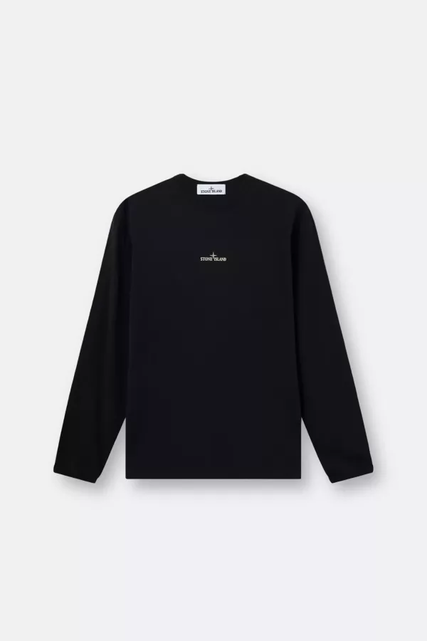 Produit STONE ISLAND T-Shirt Noir Organic Cotton Jersey