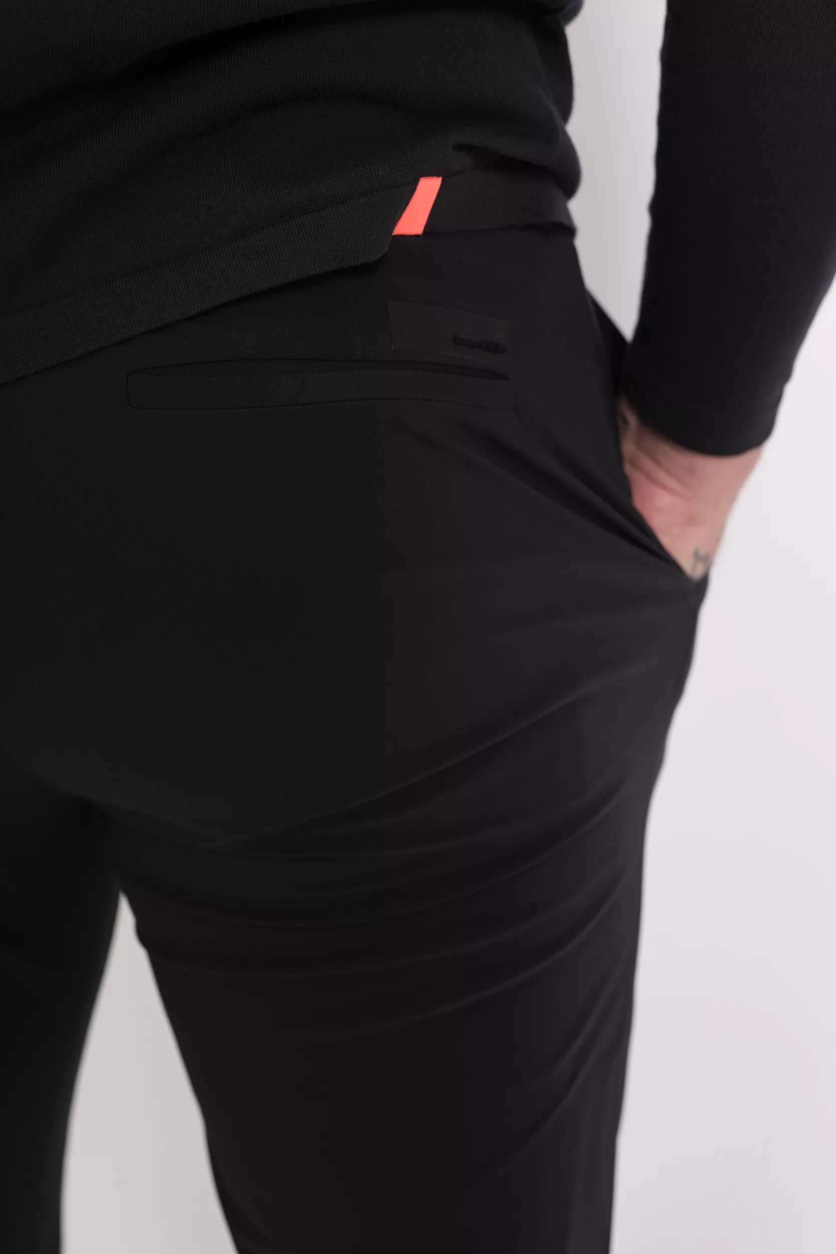 PANTALON ROBERTO RICCI DESIGN NOIR 26300-10