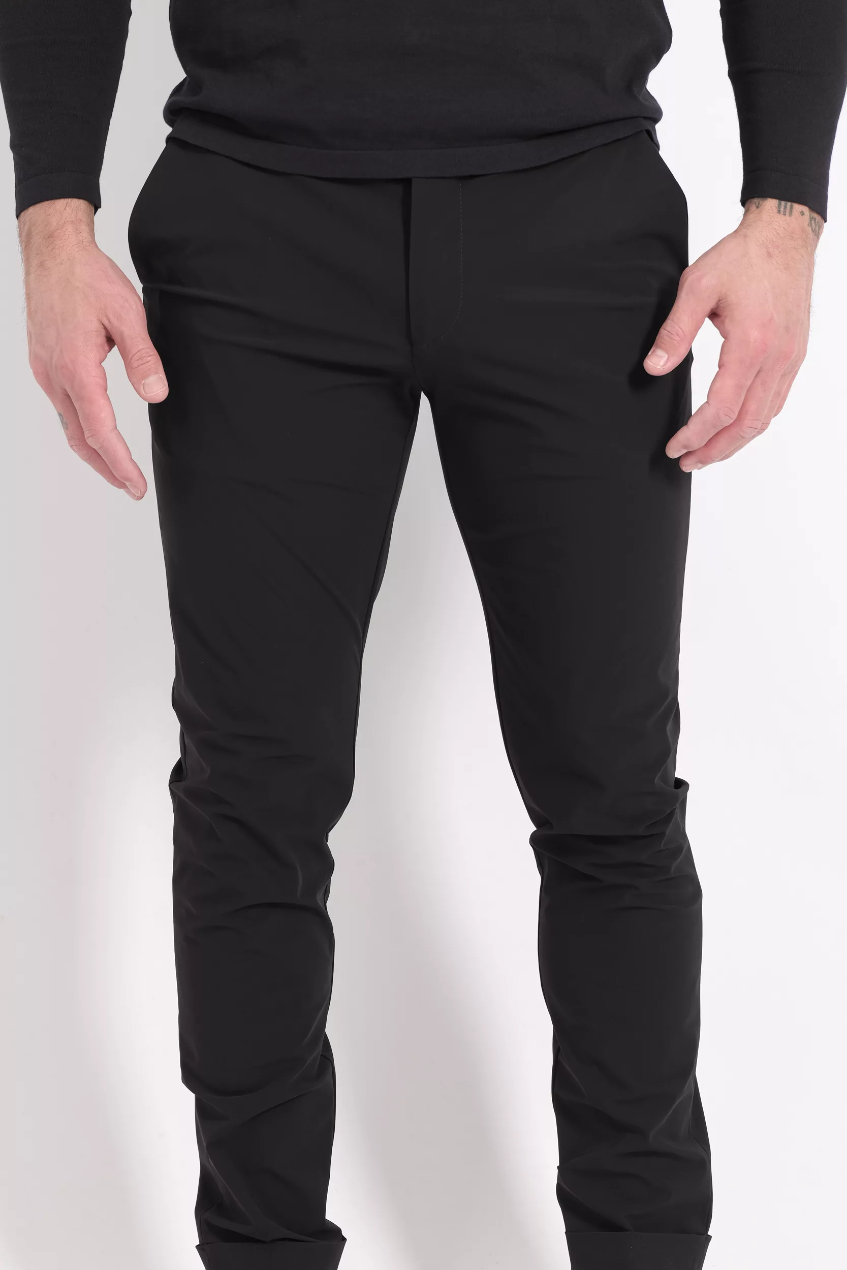 PANTALON ROBERTO RICCI DESIGN NOIR 26300-10