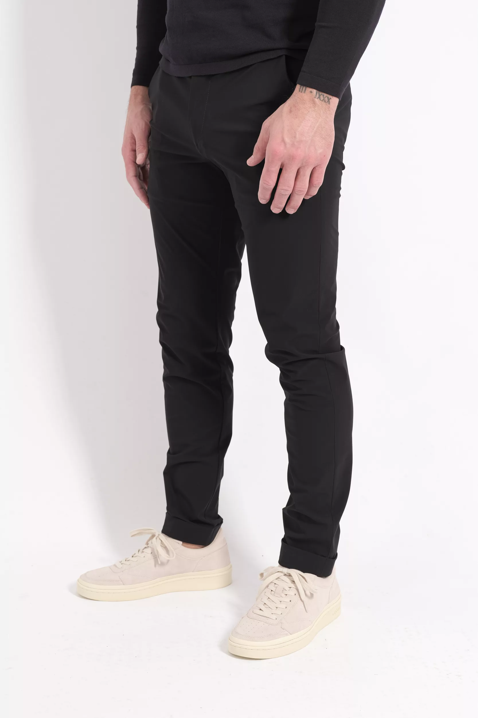 PANTALON ROBERTO RICCI DESIGN NOIR 26300-10