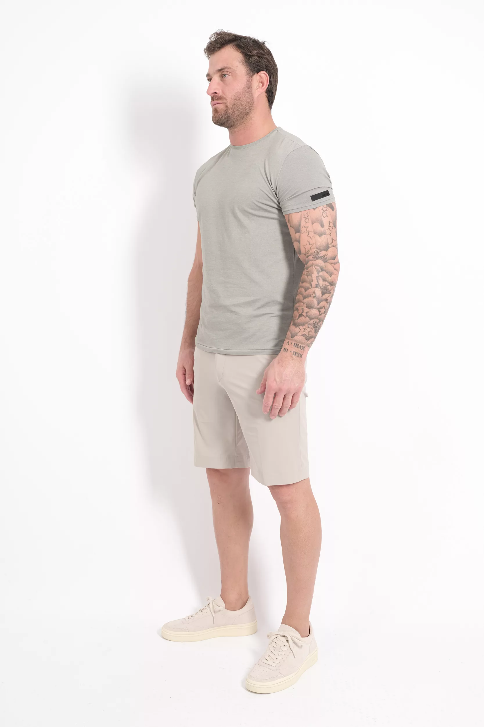 TEE-SHIRT ROBERTO RICCI DESIGN VERT AMANDE 26221-27