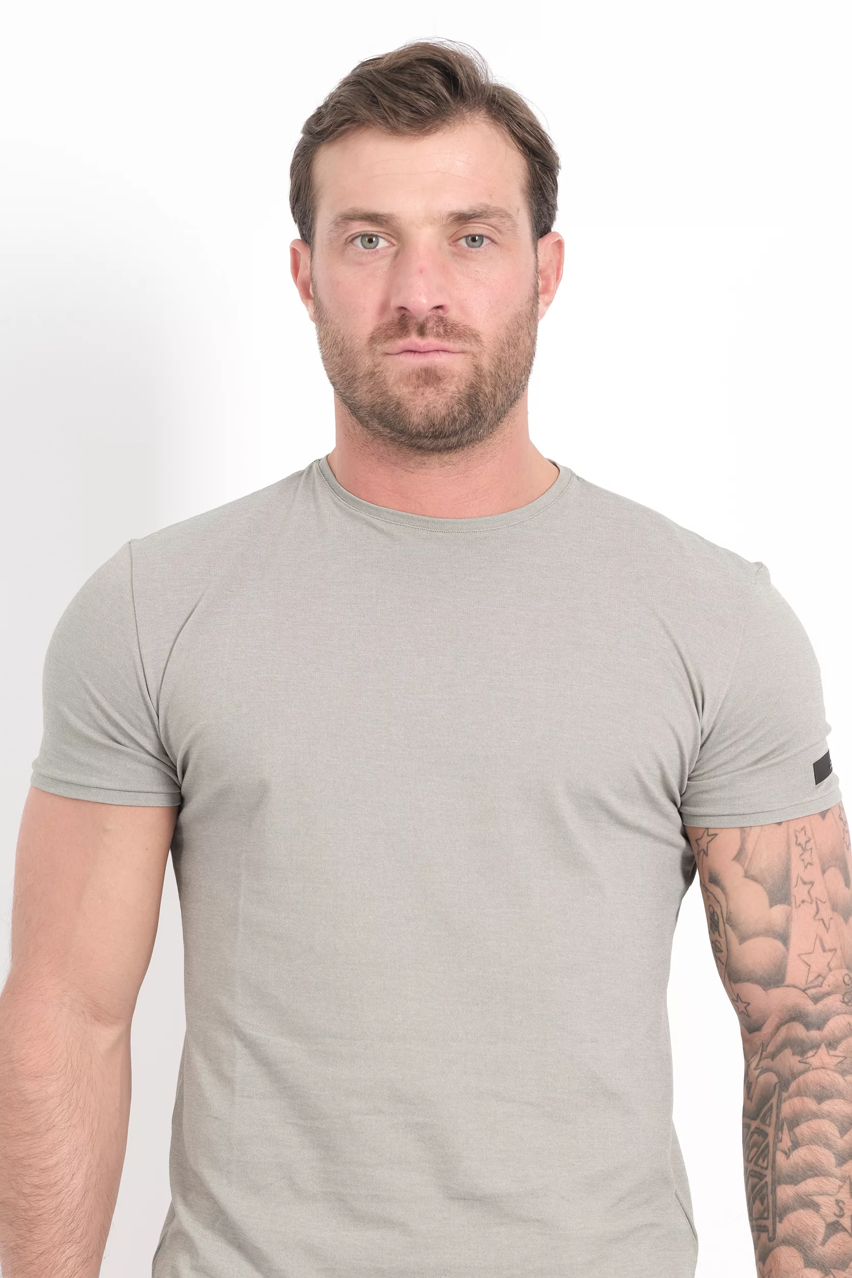 TEE-SHIRT ROBERTO RICCI DESIGN VERT AMANDE 26221-27