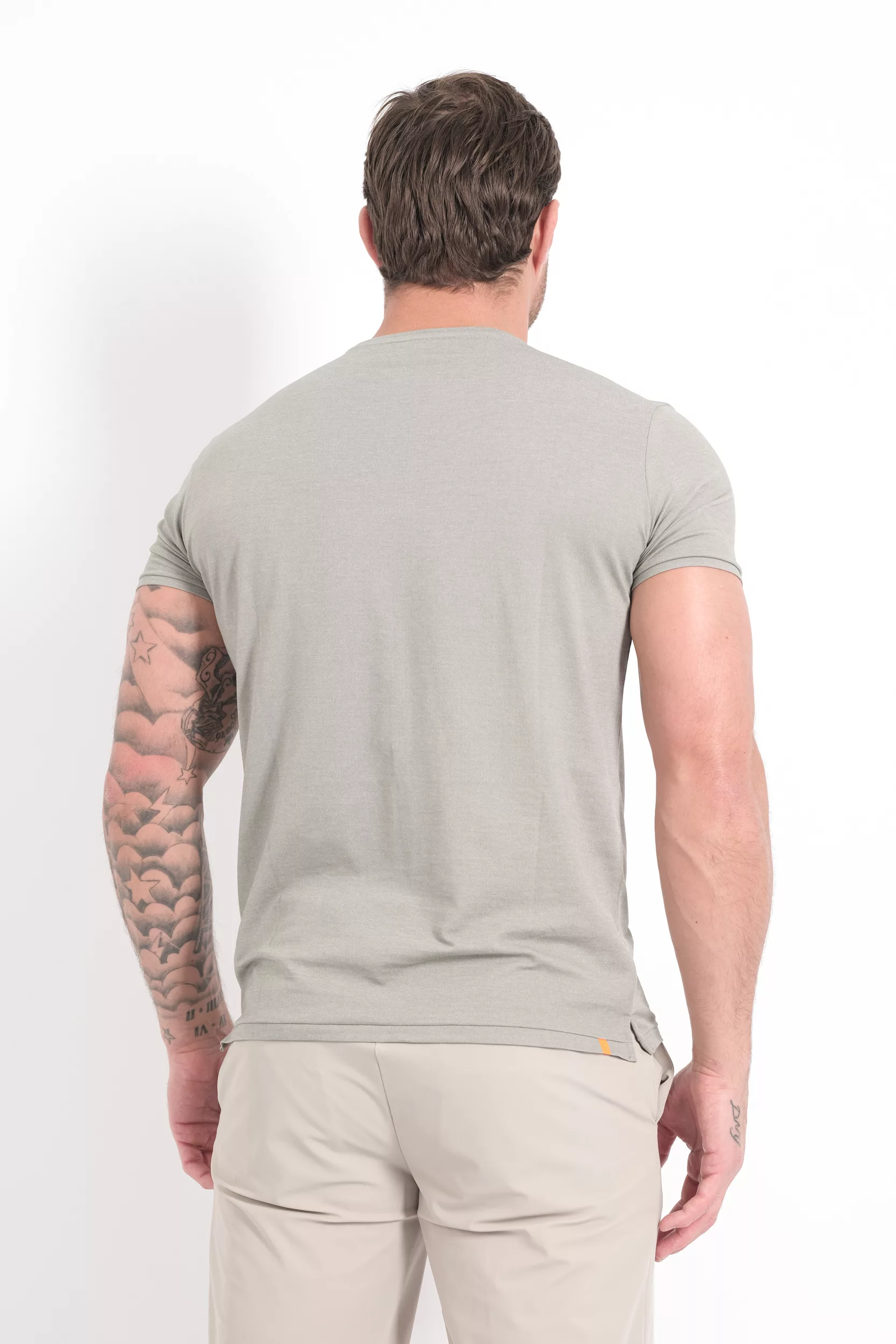 TEE-SHIRT ROBERTO RICCI DESIGN VERT AMANDE 26221-27