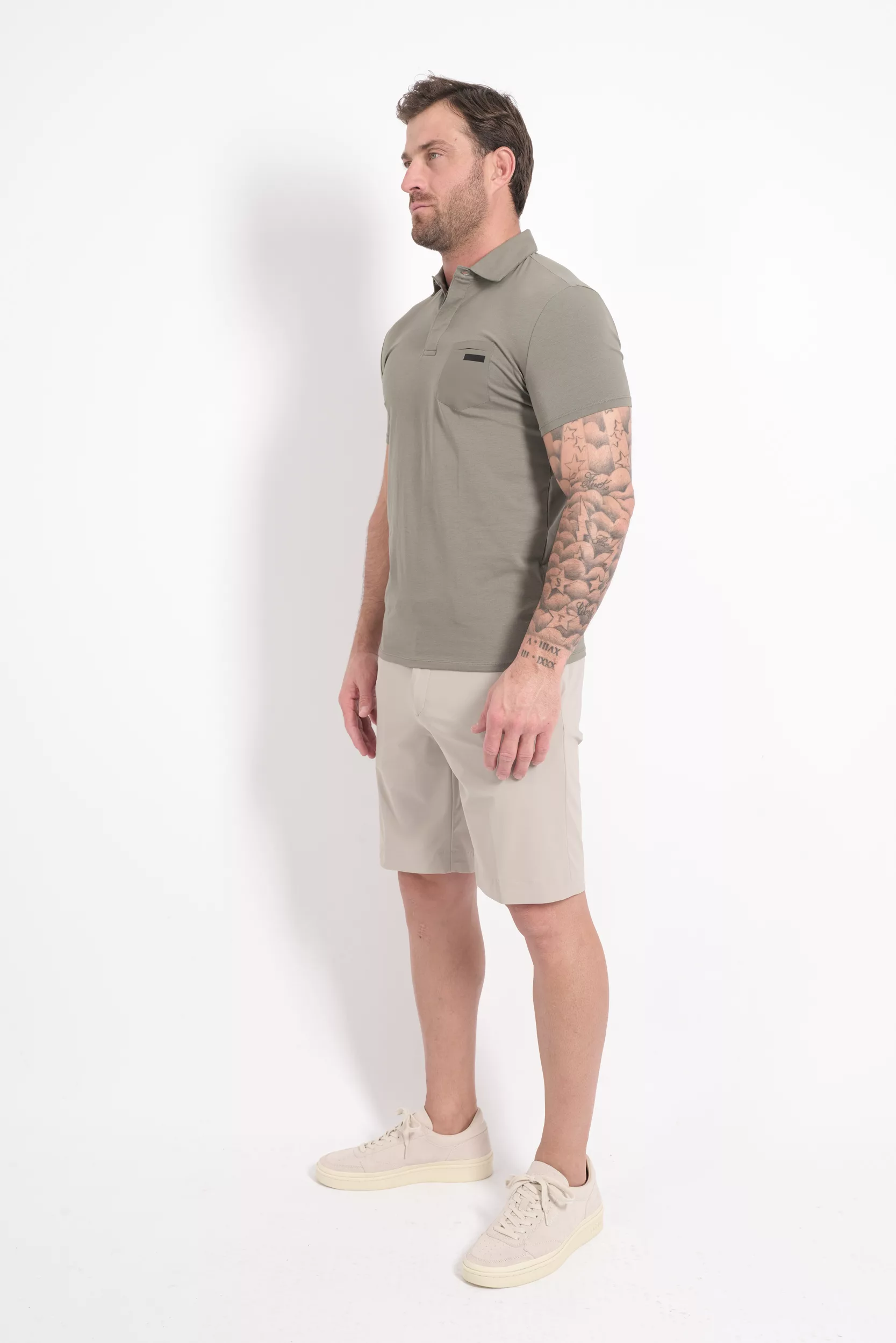 POLO ROBERTO RICCI DESIGN VERT AMANDE 26201-27