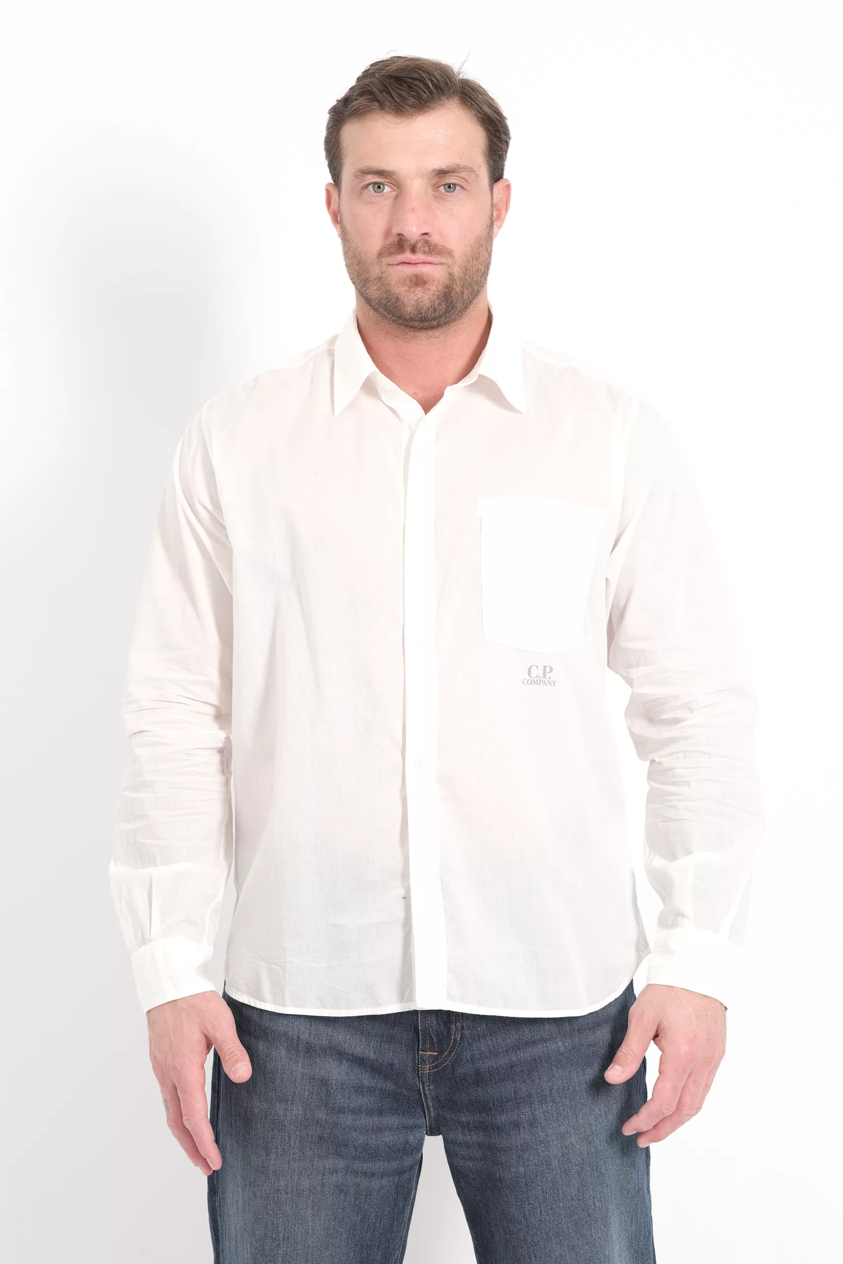 CHEMISE CP COMPANY BLANCHE H225A-103