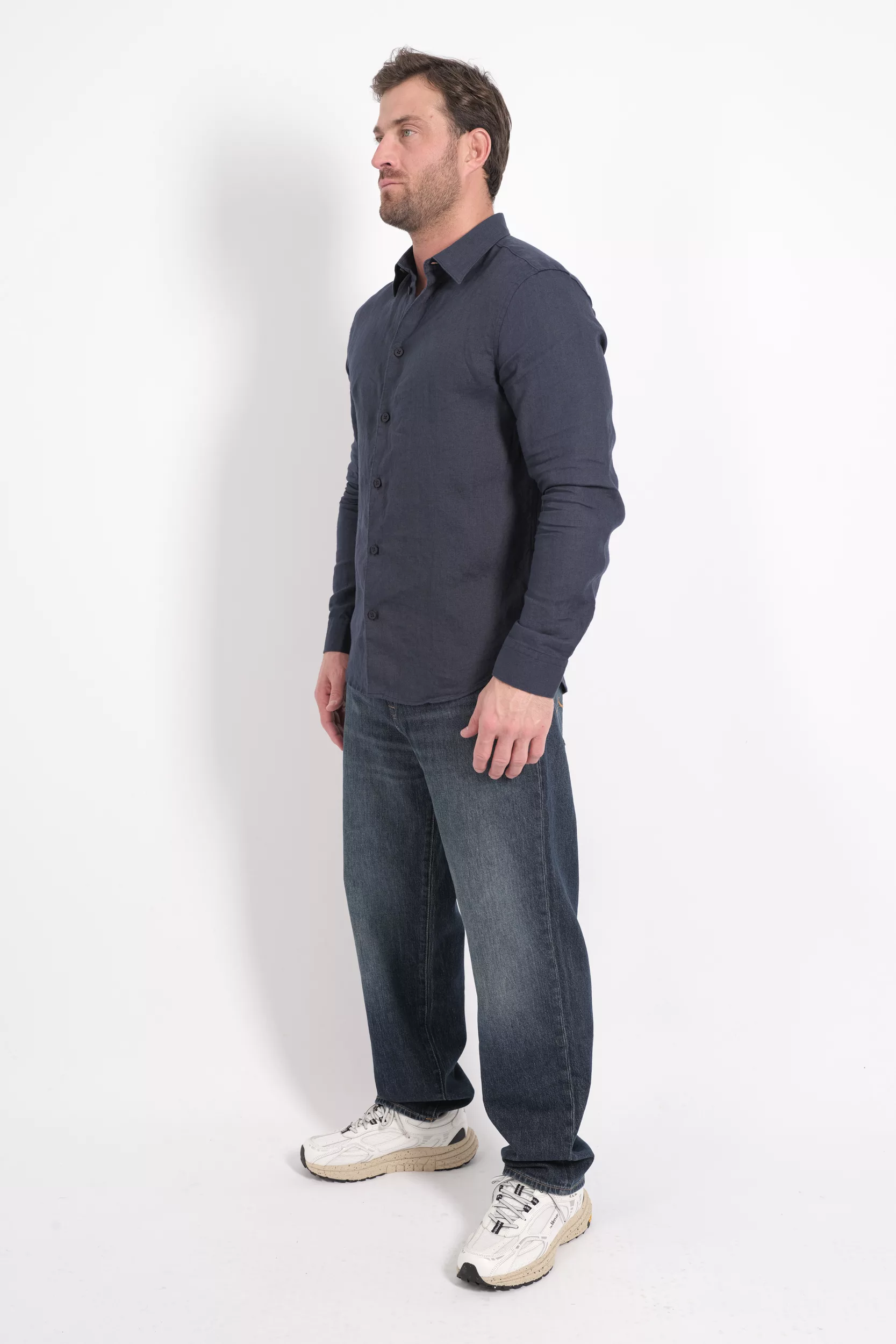 CHEMISE NNO7 MARINE ENZO SHIRT-200