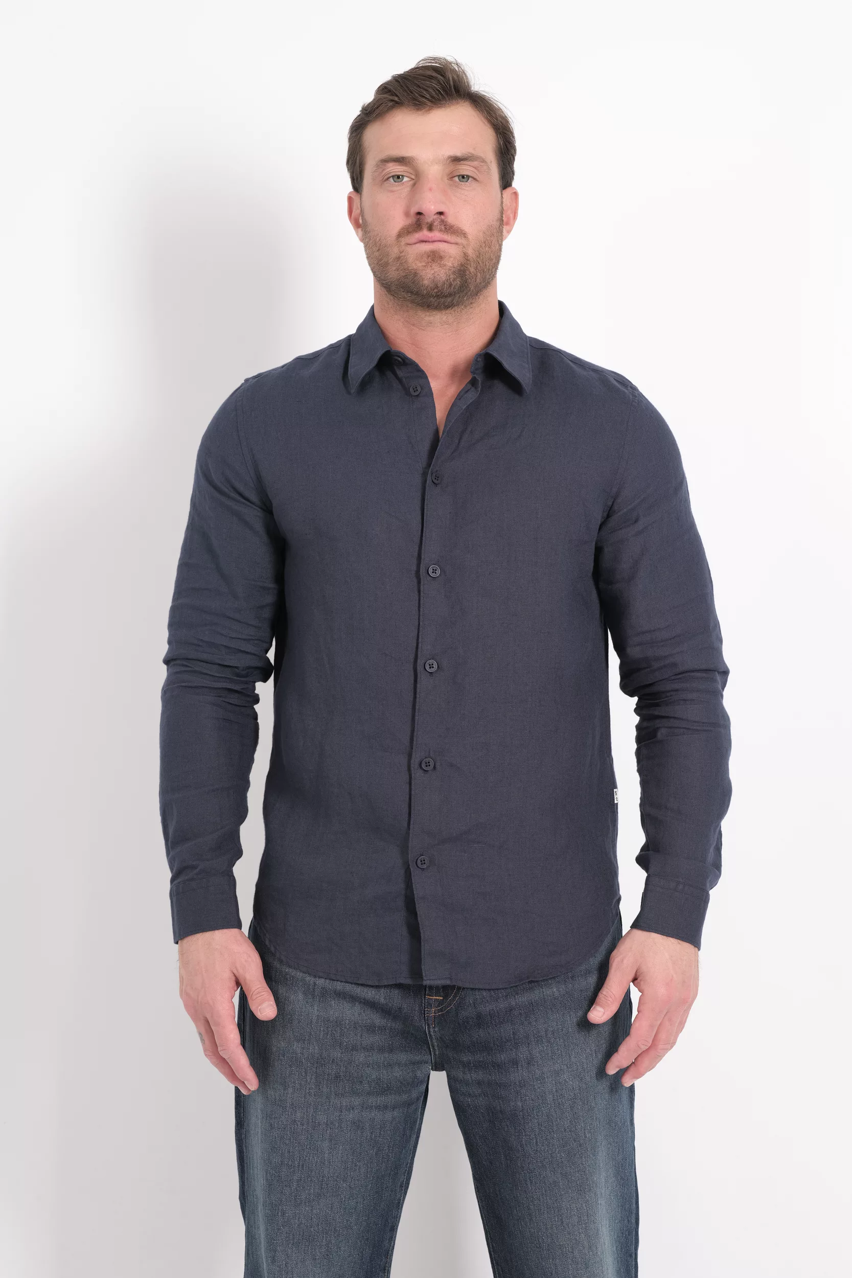 CHEMISE NNO7 MARINE ENZO SHIRT-200