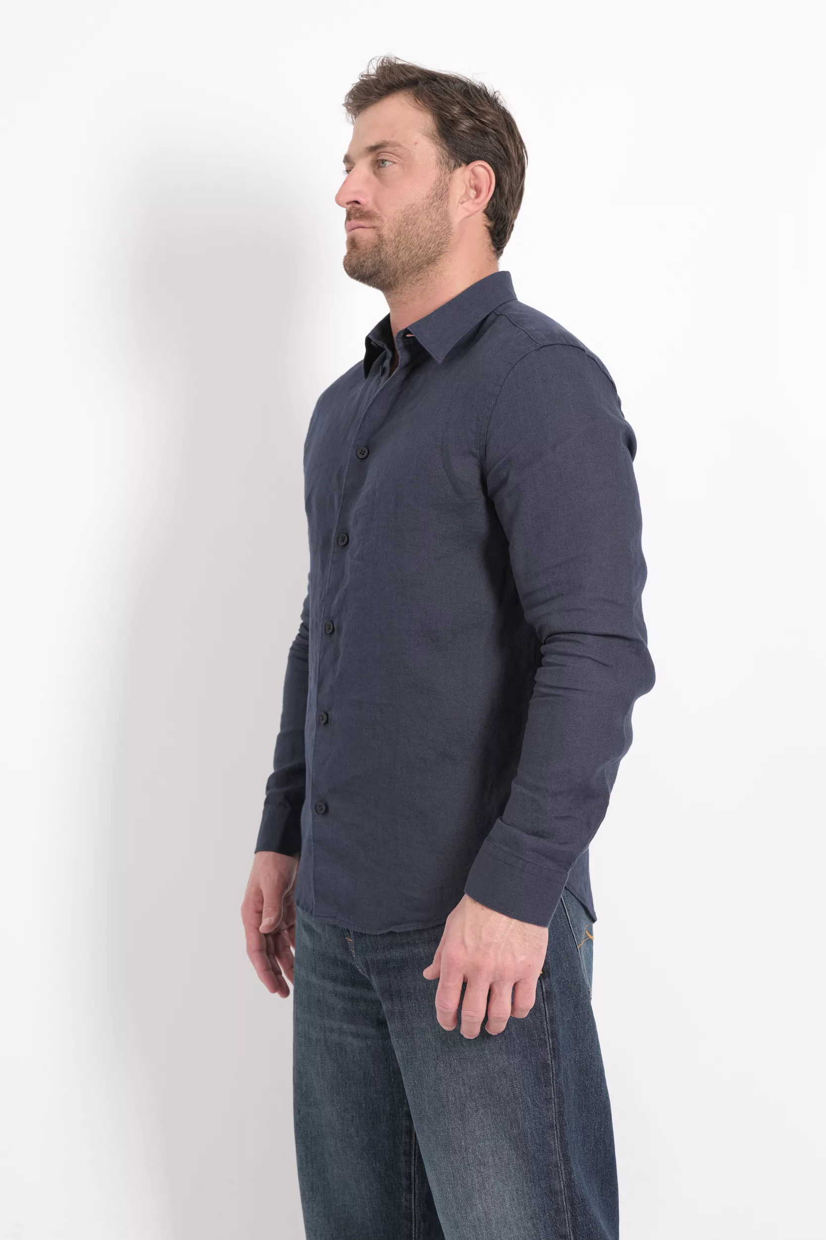 CHEMISE NNO7 MARINE ENZO SHIRT-200