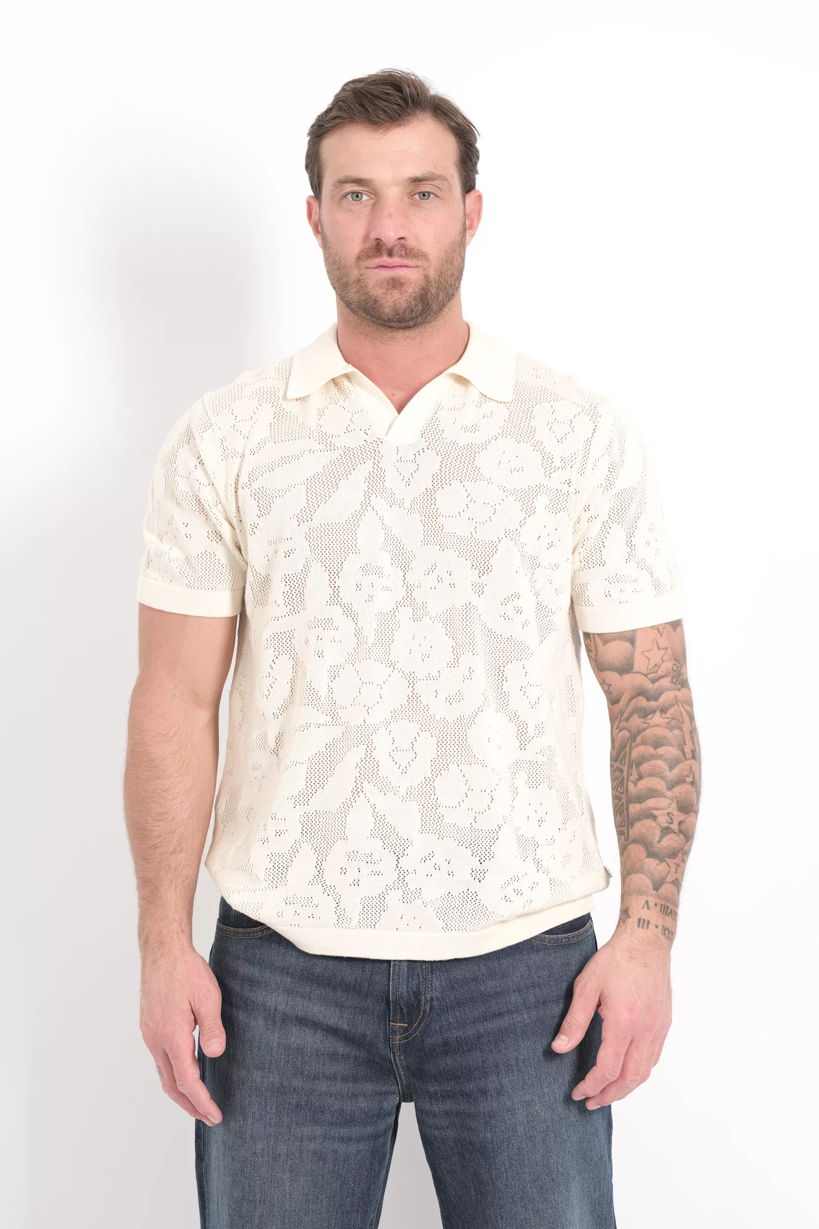 POLO NN07 ECRU RYANFLO-016