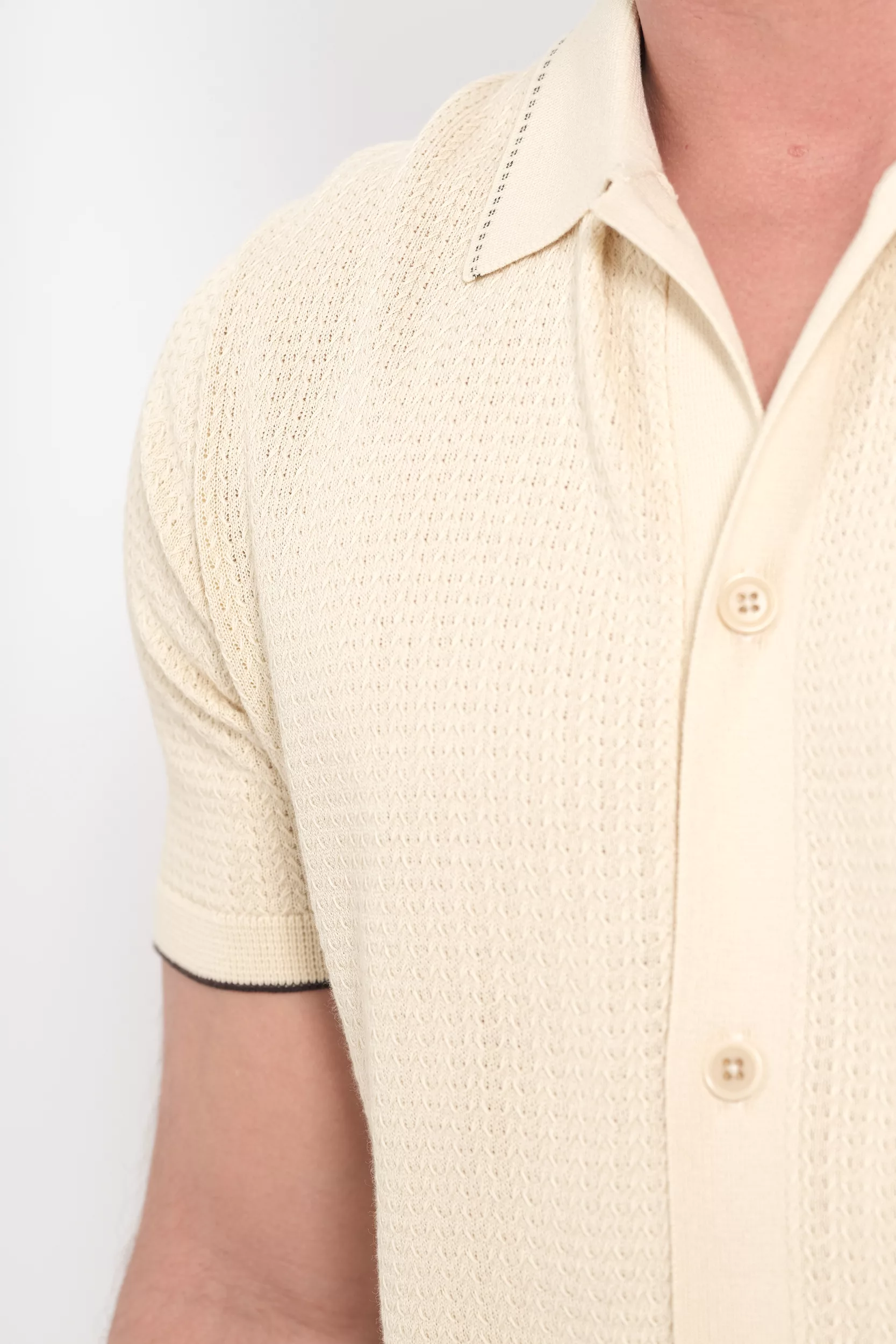 POLO NN07 ECRU NALO POLO-016