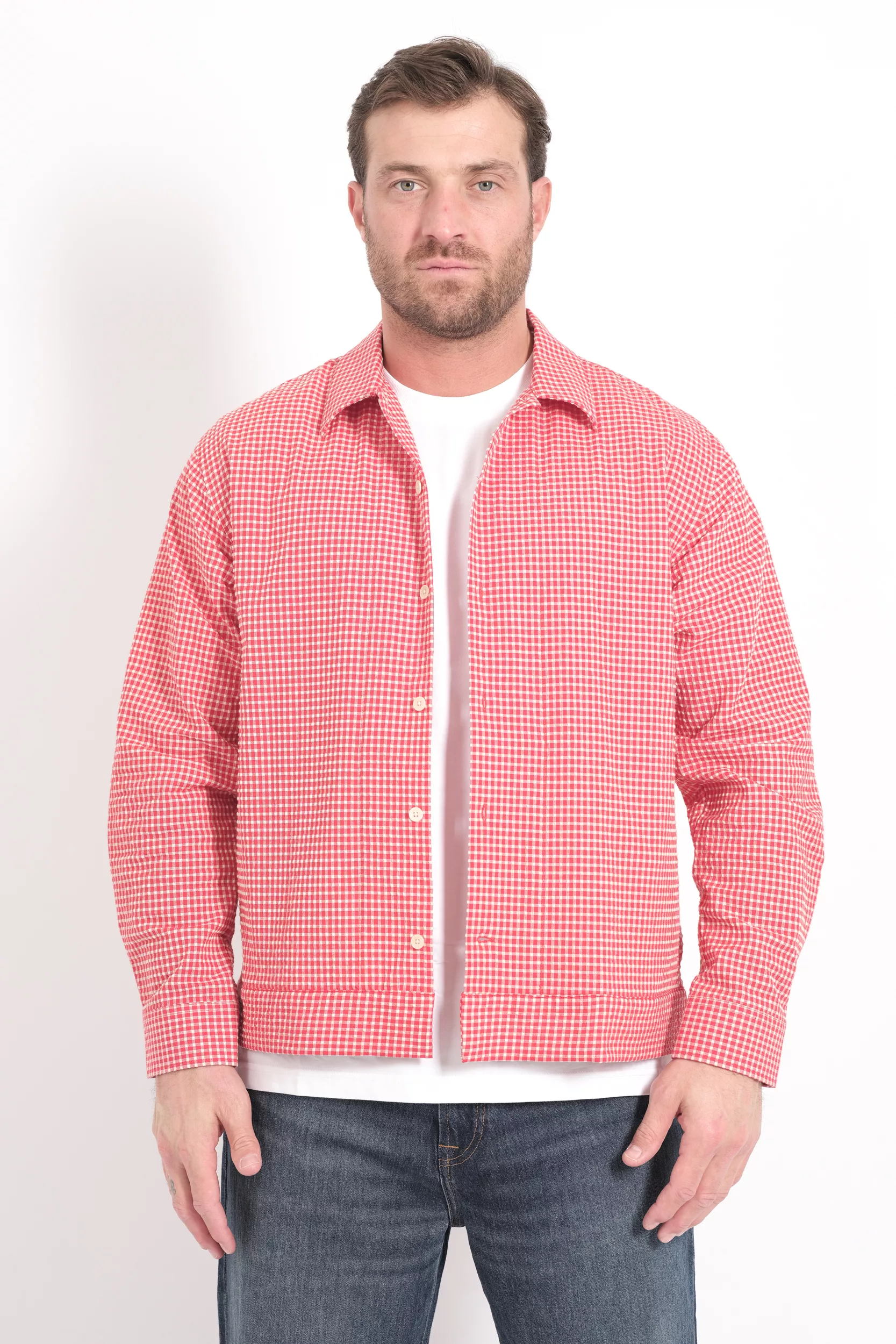 CHEMISE NN07 ROUGE REED-588