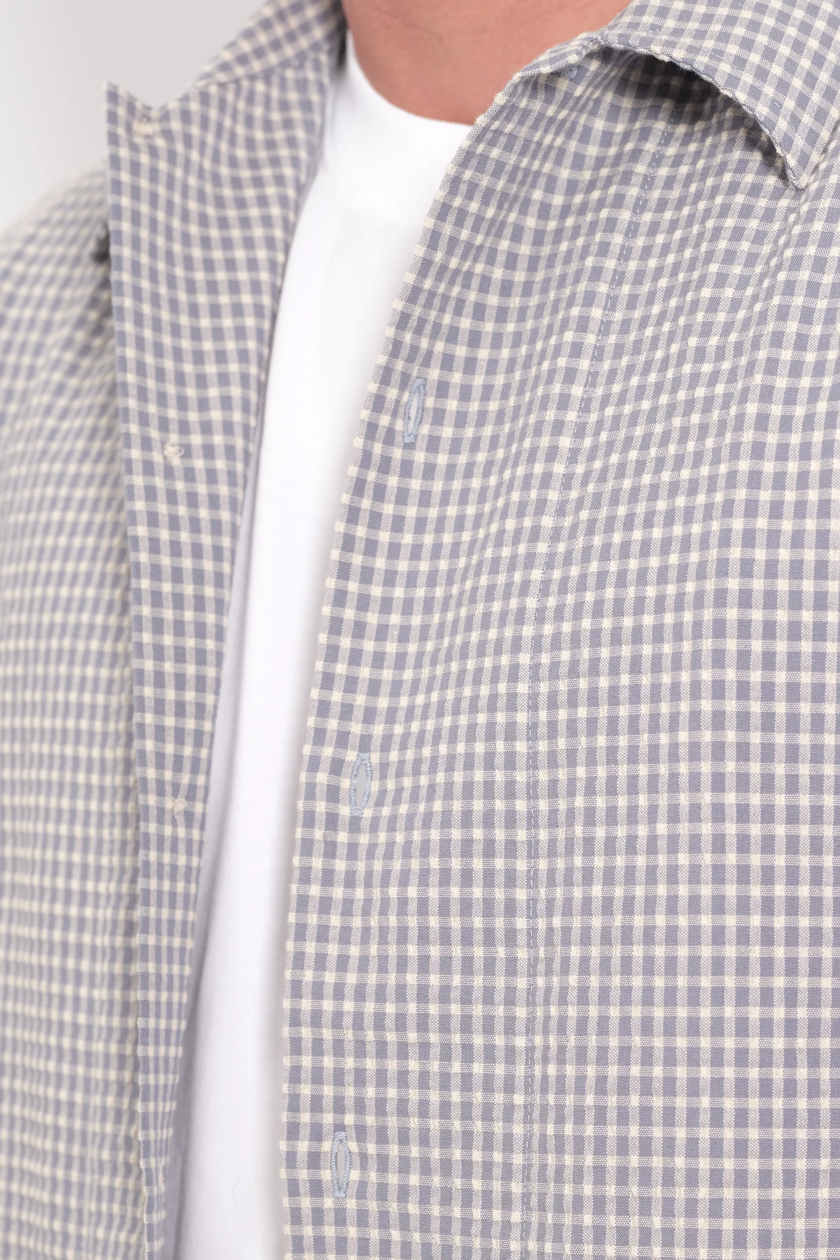 CHEMISE NN07 BLEUE REED-286