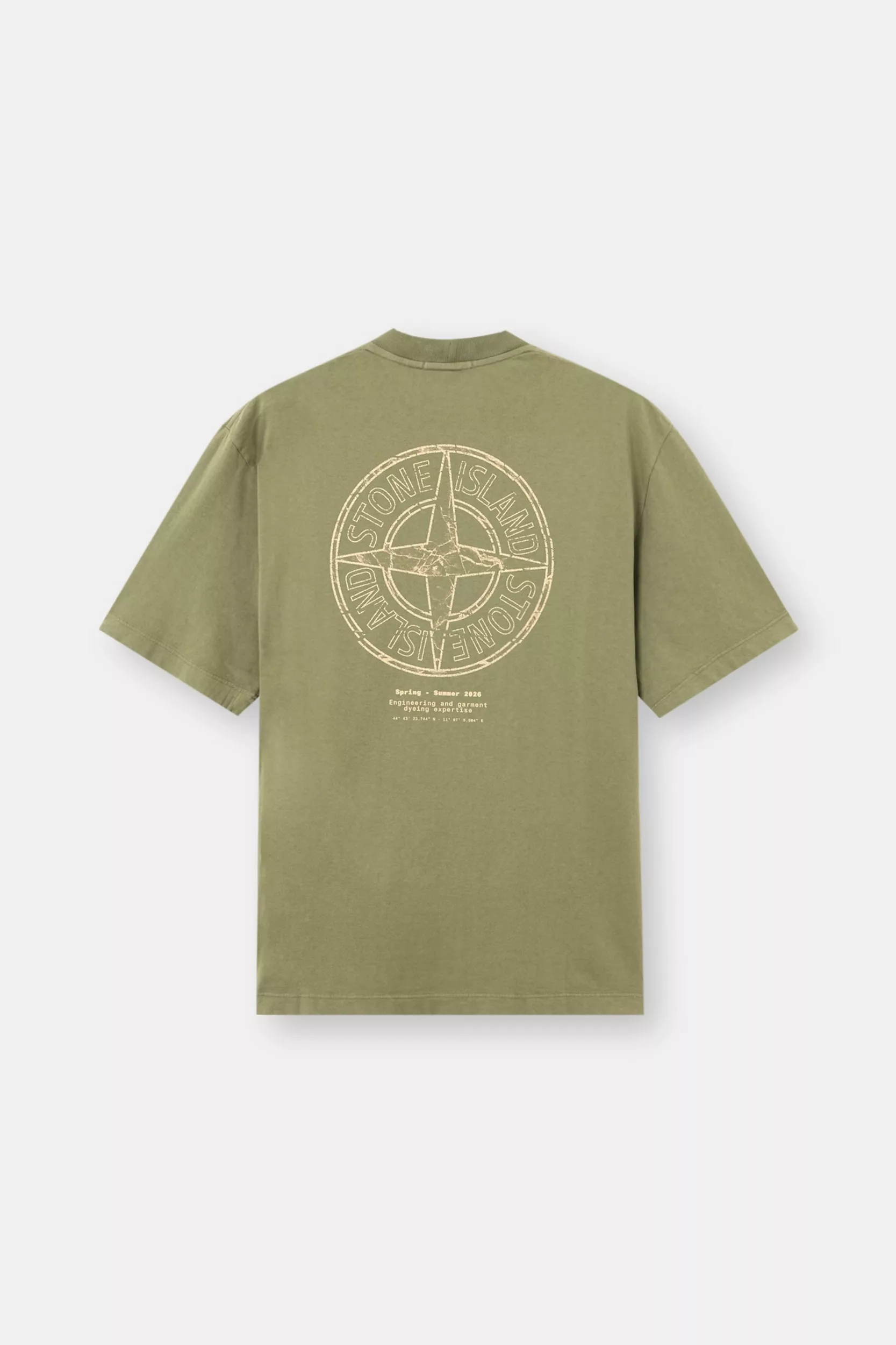 TEE-SHIRT STONE ISLAND KAKI L1S152100001-S0285-V005G