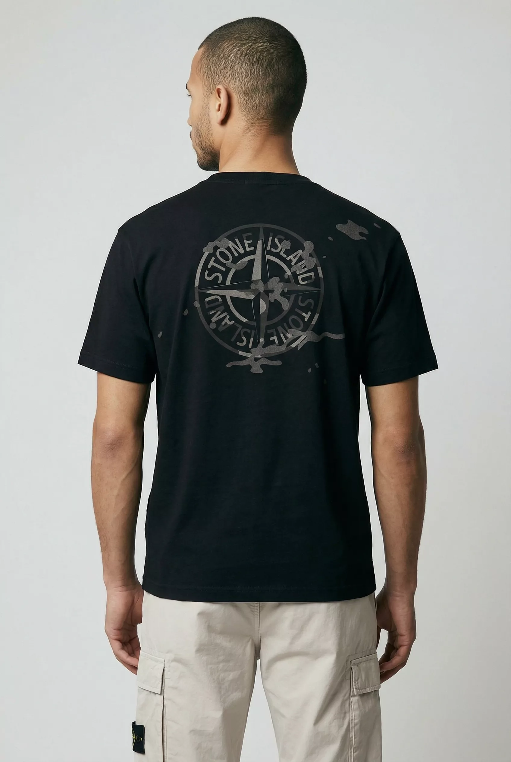TEE-SHIRT STONE ISLAND NOIR L1S15210001-S0E14-V0029