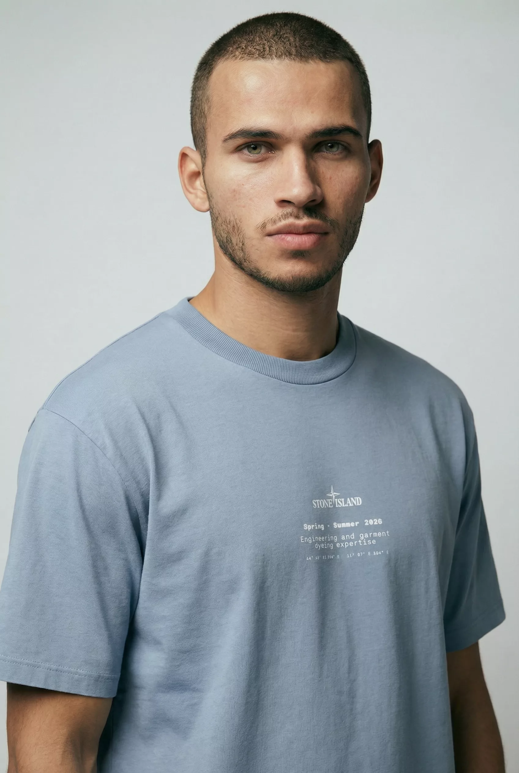 TEE-SHIRT STONE ISLAND BLEU L1S152100001-S0285-V0024