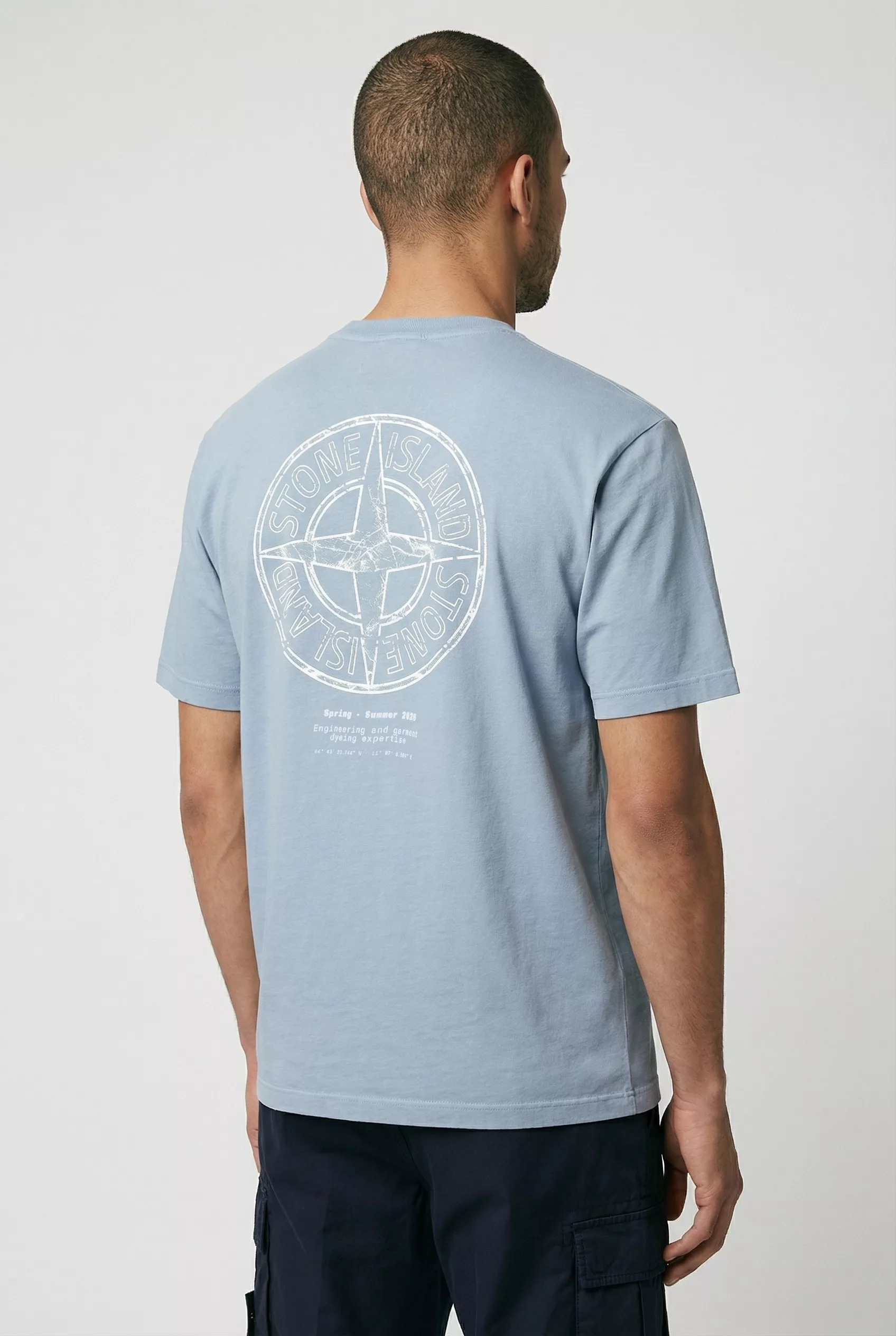 TEE-SHIRT STONE ISLAND BLEU L1S152100001-S0285-V0024