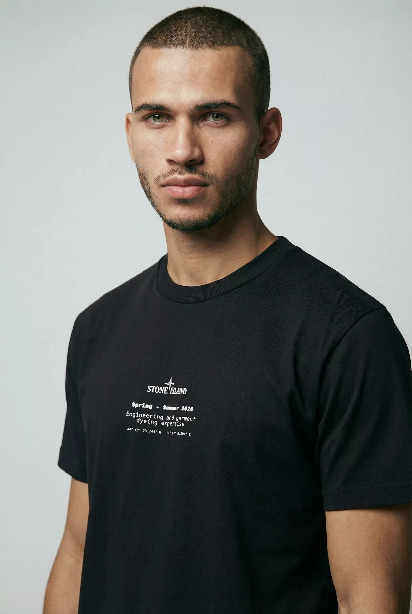 TEE-SHIRT STONE ISLAND NOIR L1S15210001-S0285-V0029