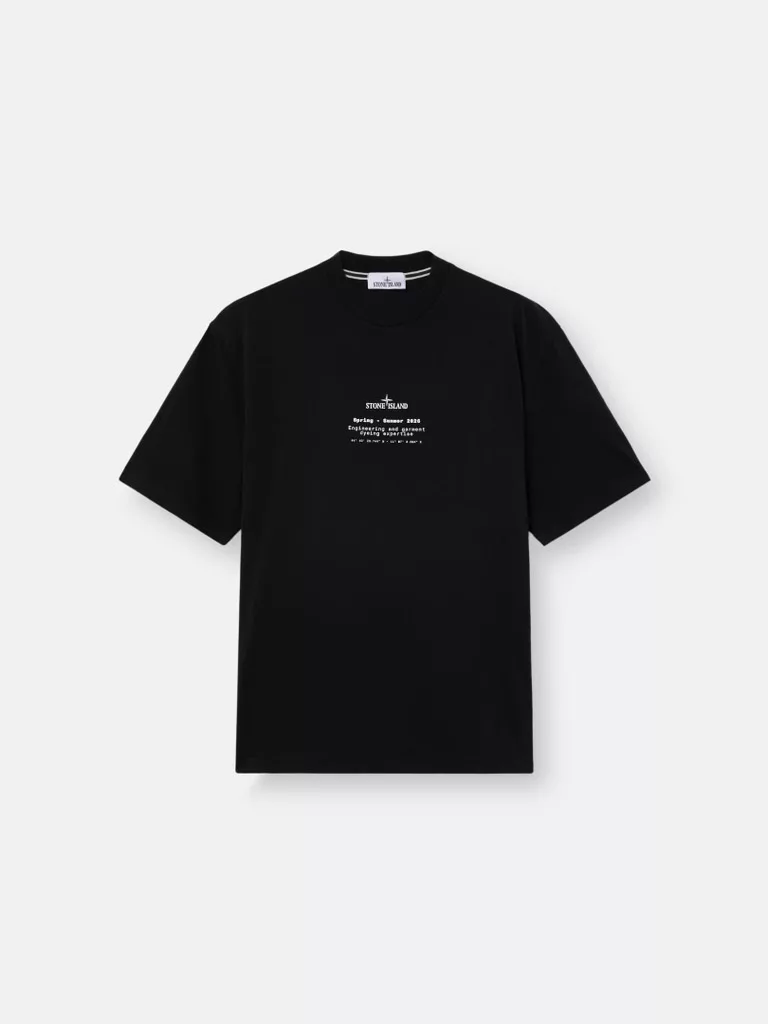 TEE-SHIRT STONE ISLAND NOIR L1S15210001-S0285-V0029
