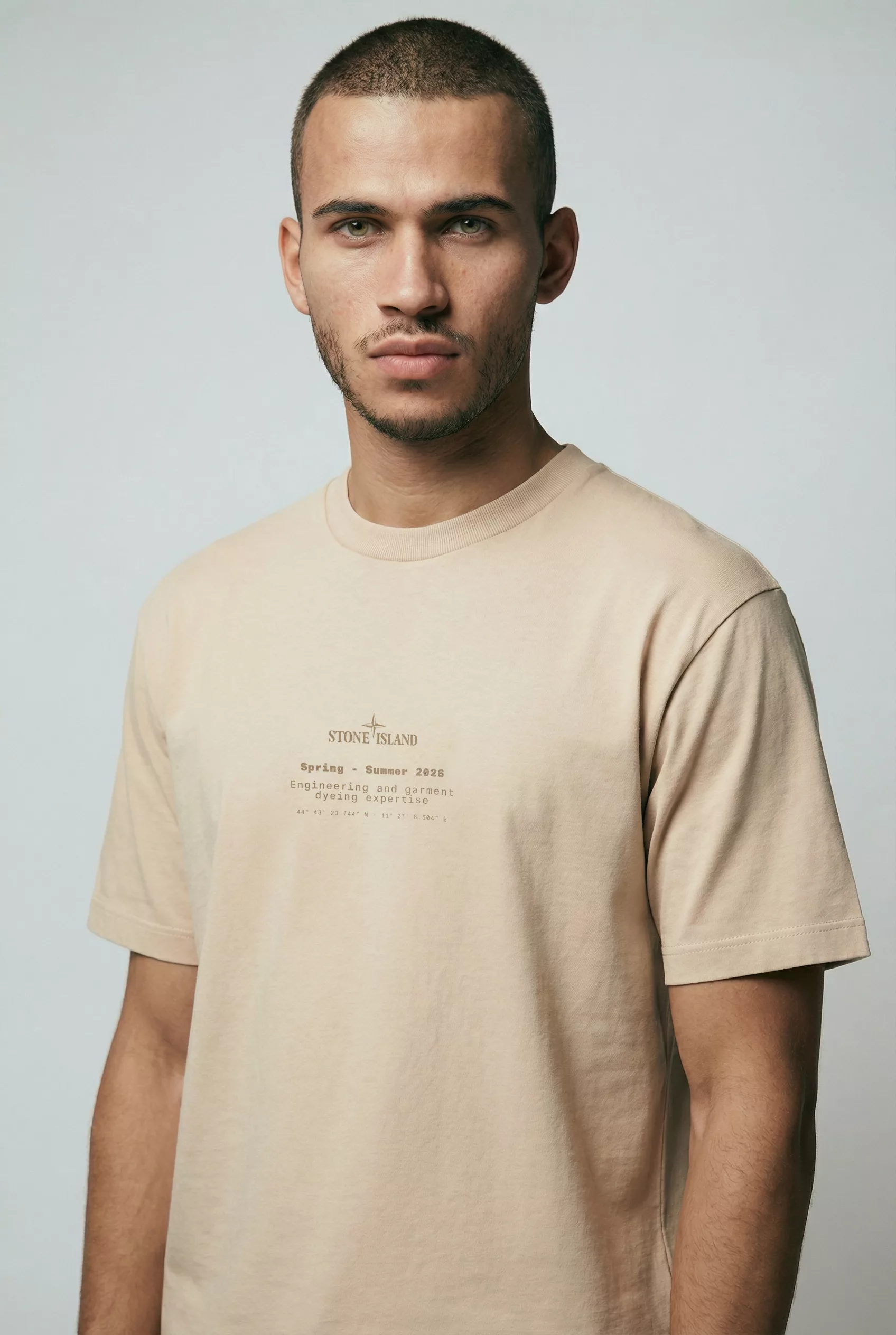 TEE-SHIRT STONE ISLAND BEIGE L1S152100001-S0285-V009A