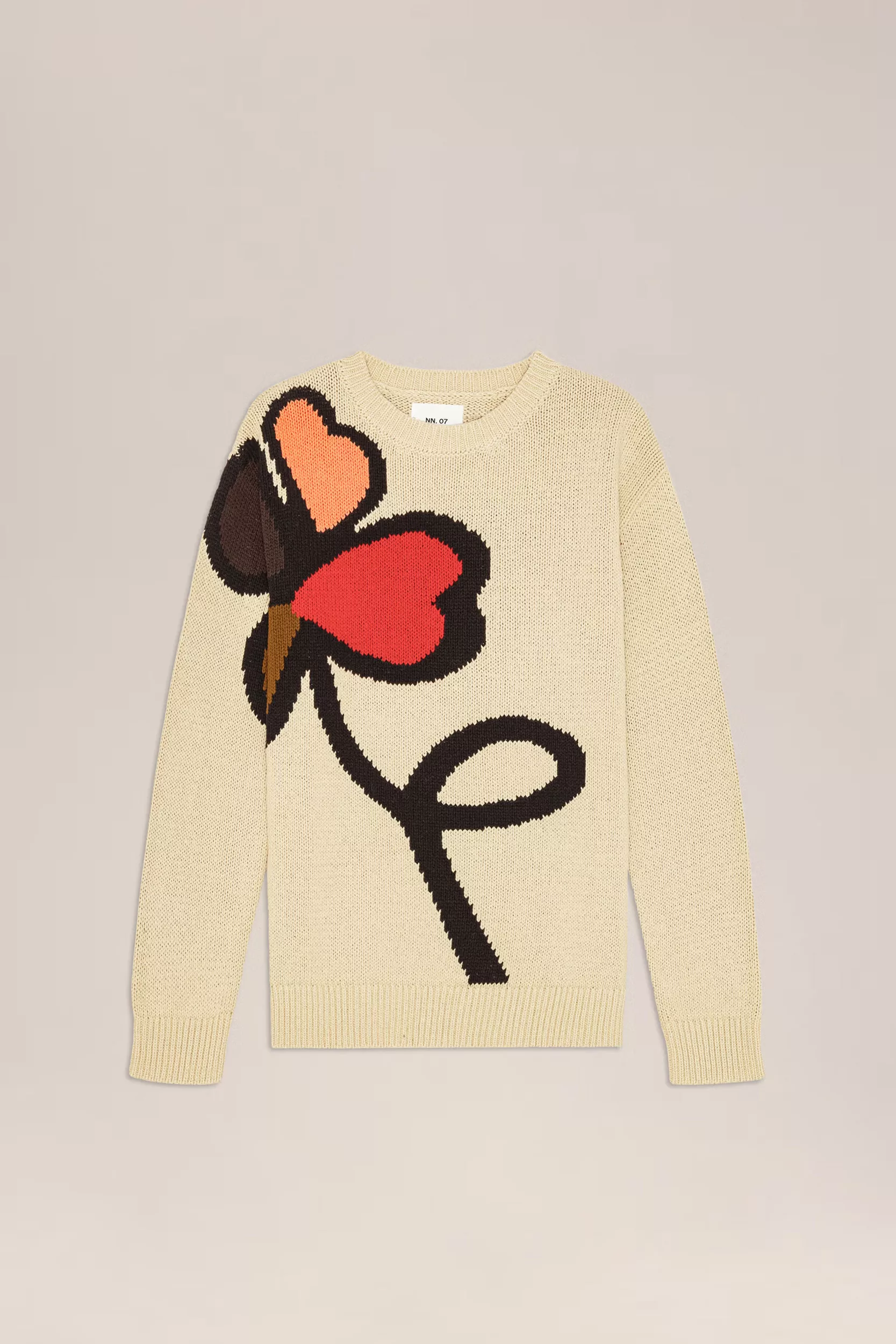 PULL EN MAILLE COULEUR FICELLE NN.07 TODD-020