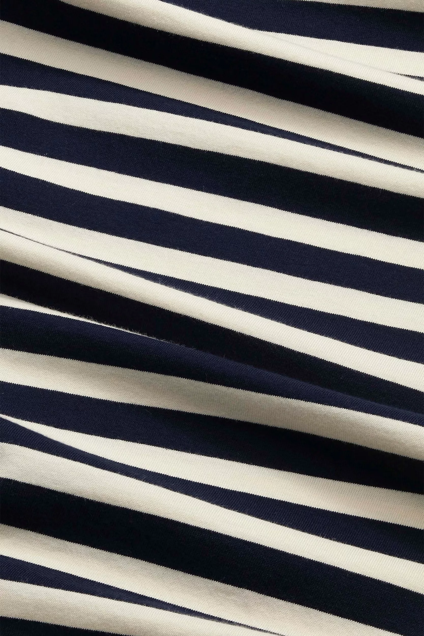 T-SHIRT MANCHES LONGUES MOTIFS MARIN BLEU MARINE NN.07