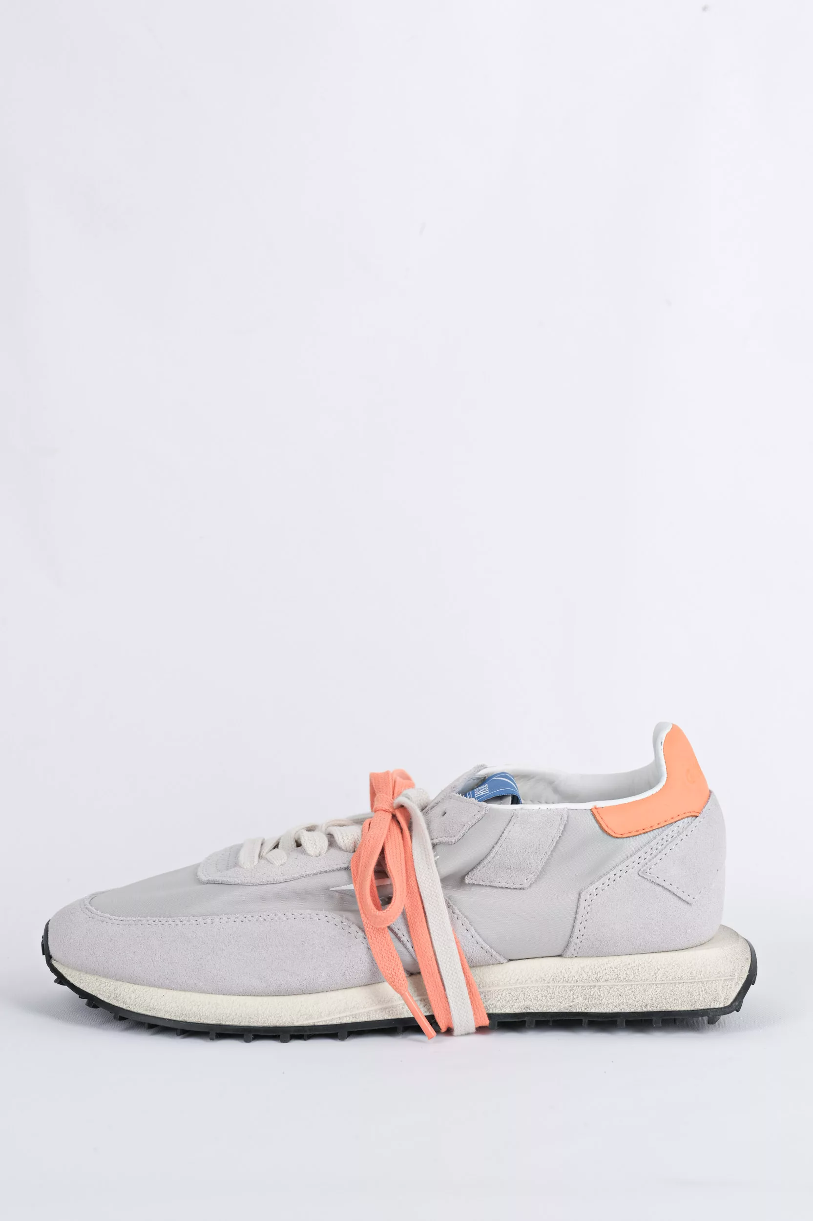 BASKETS COULEUR PERLE ET ORANGE GHOUD RCLM-BY01