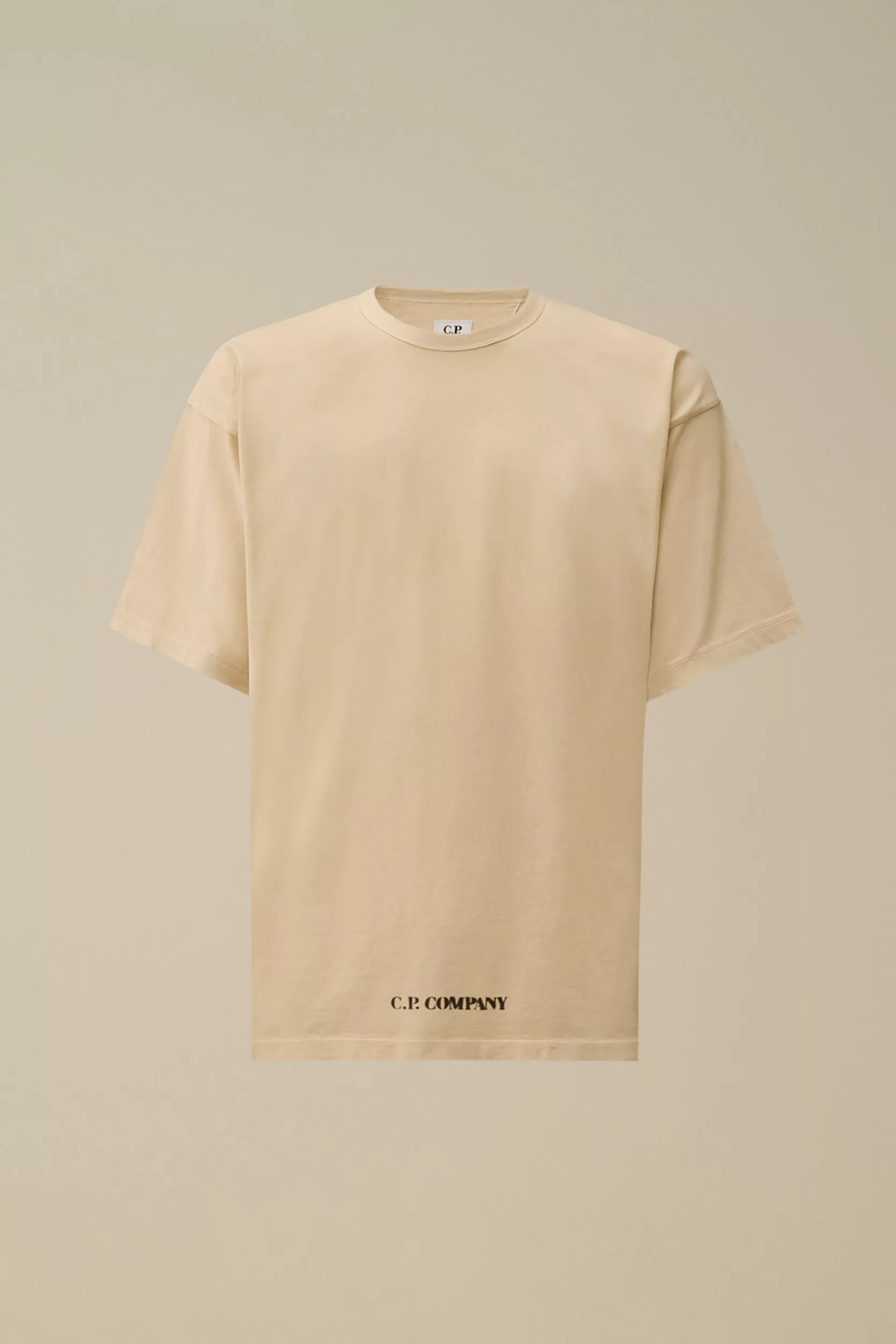 TEE-SHIRT CP COMPANY BEIGE S213A-114