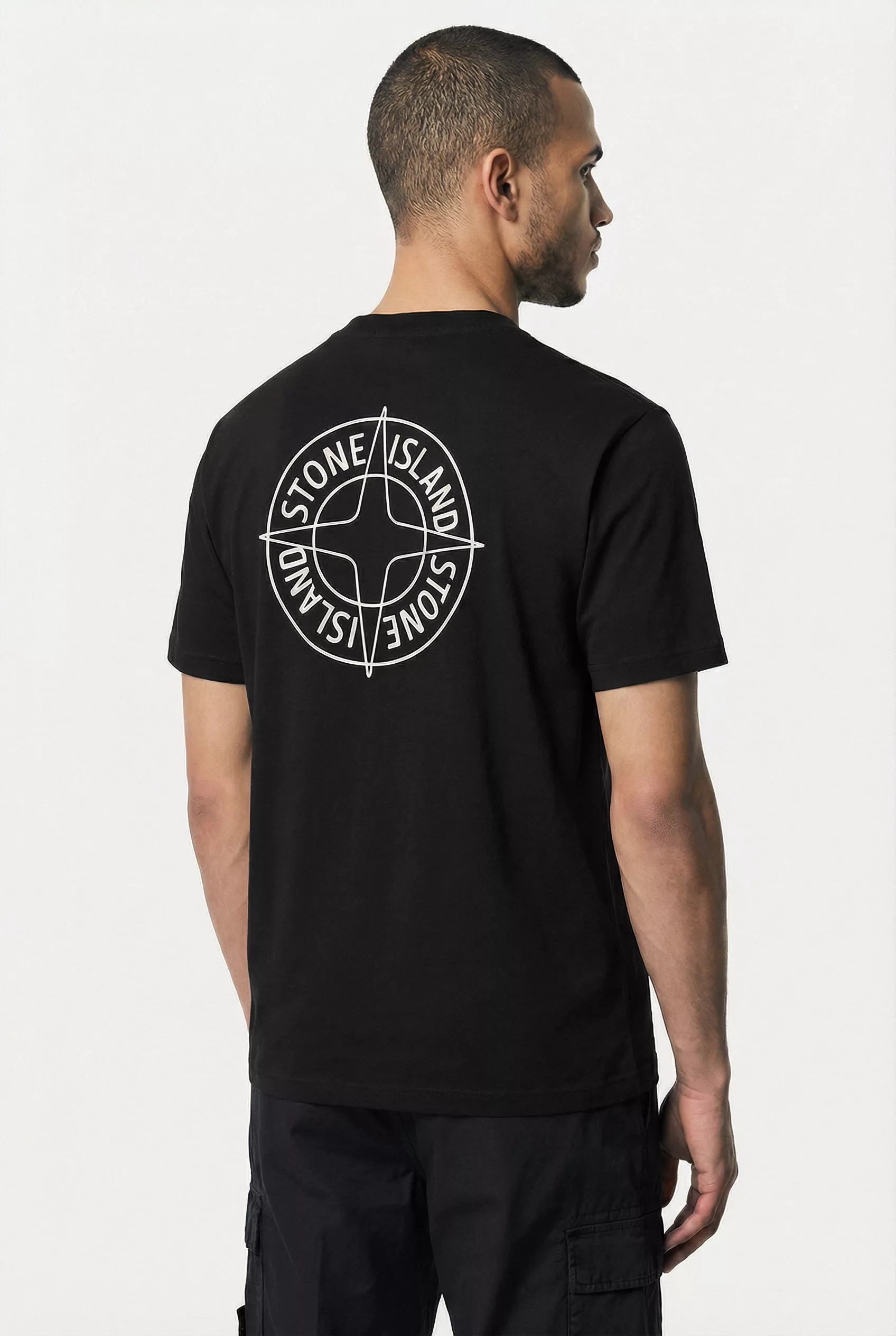 TEE-SHIRT STONE ISLAND BLEU CIEL L15210001-S0E14-V004A