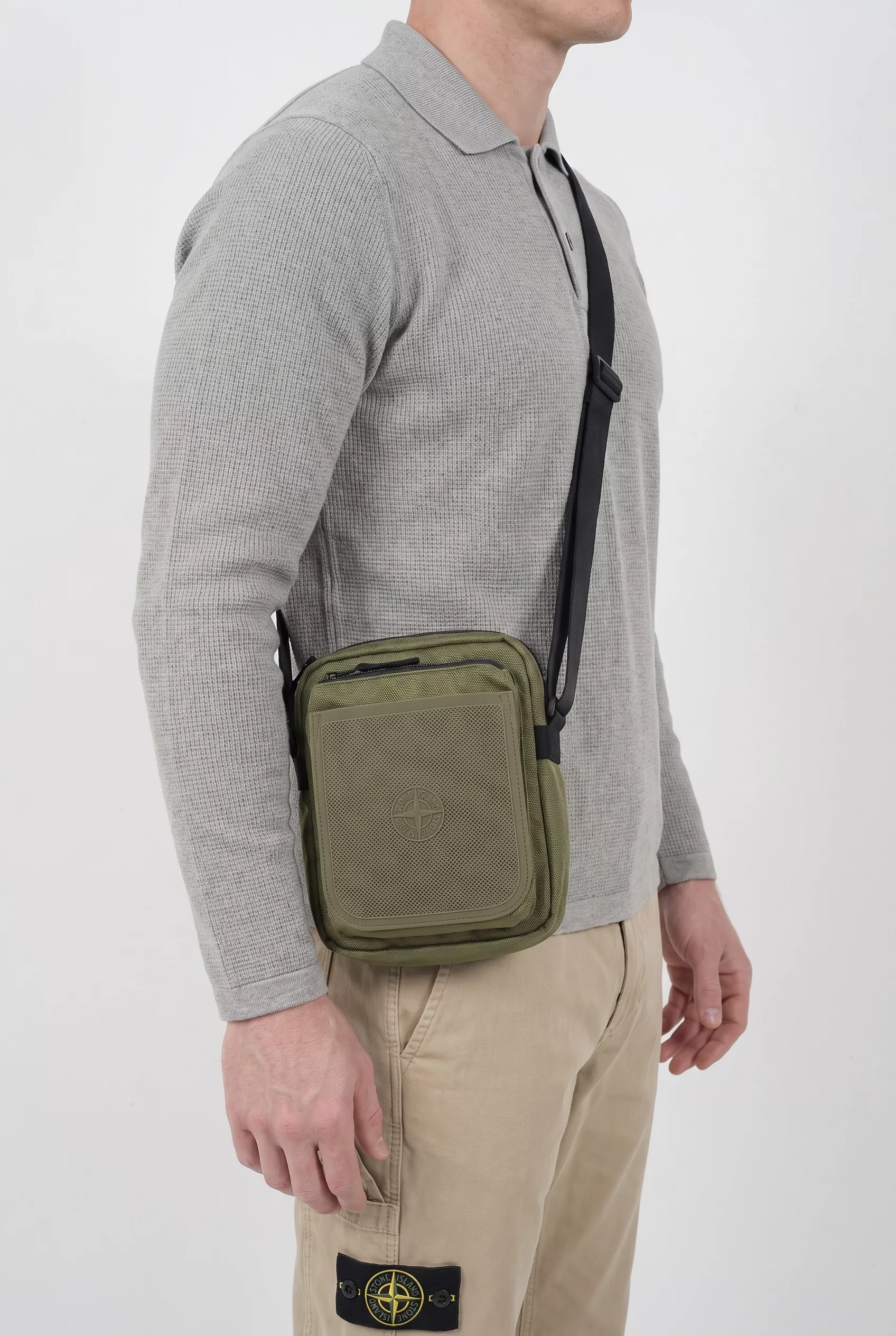 SAC STONE ISLAND KAKI 9200029-V005G