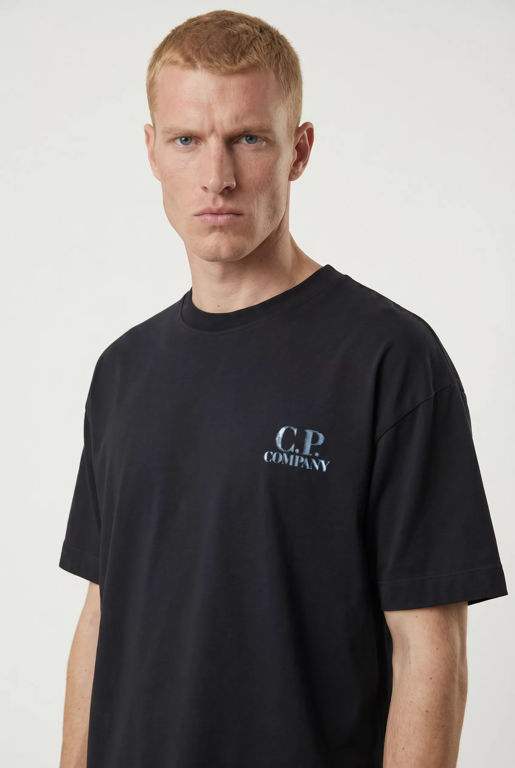 TEE-SHIRT CP COMPANY MARINE S143A-888