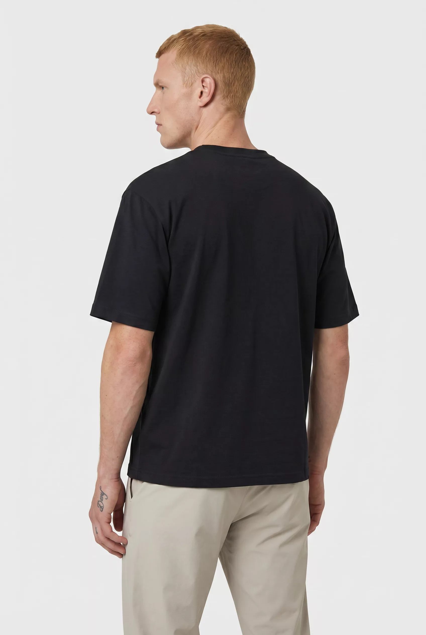 T-SHIRT NOIR A TREFLE NN.07 JETT-999