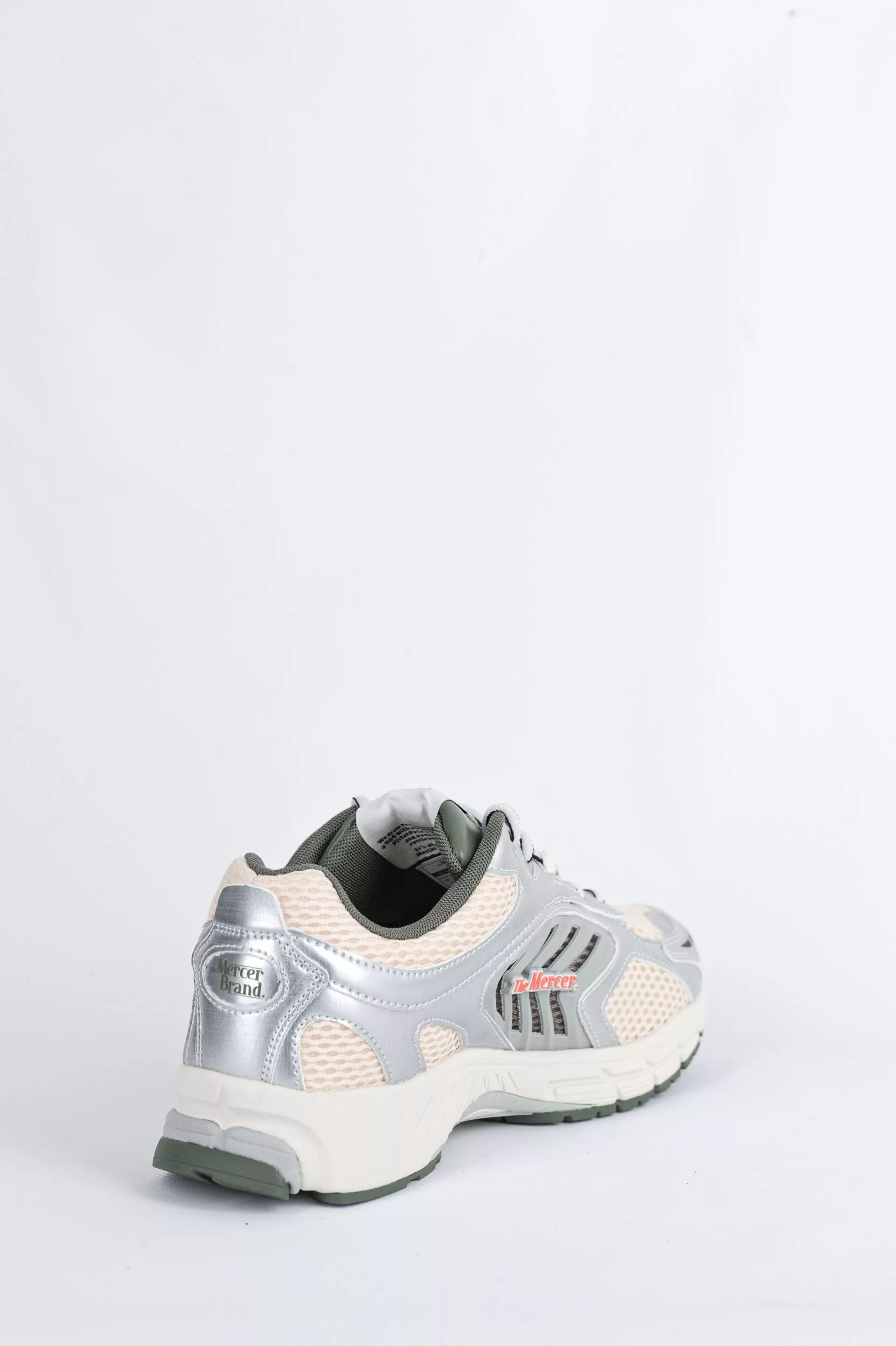 BASKET THE RE-RUN EVO MERCER ARGENT&Eacute; VERT ME261016-502