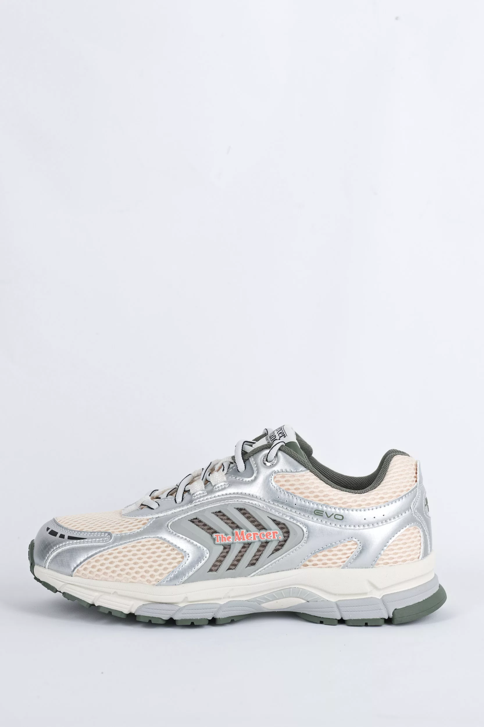 BASKET THE RE-RUN EVO MERCER ARGENT&Eacute; VERT ME261016-502