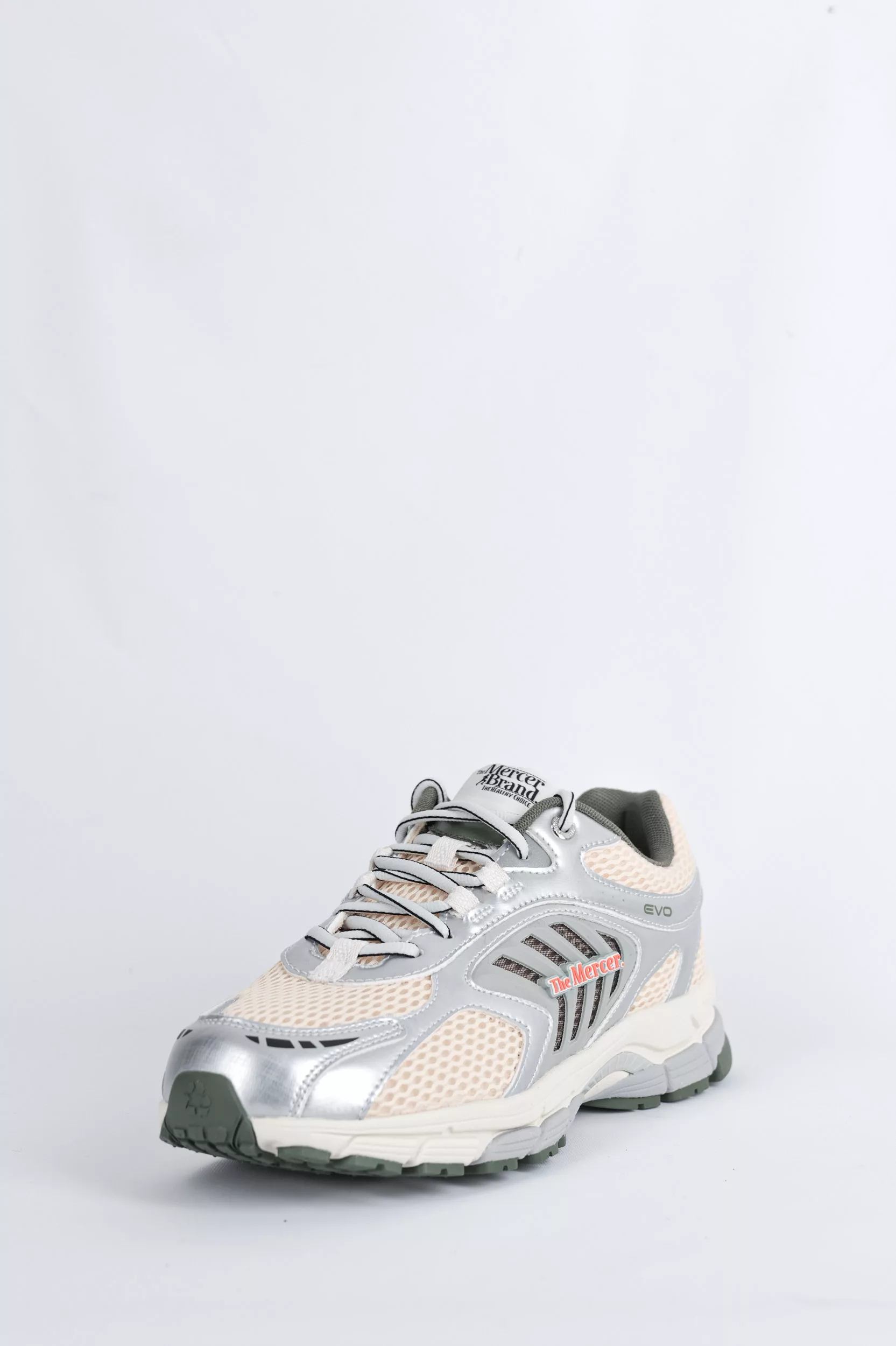 BASKET THE RE-RUN EVO MERCER ARGENT&Eacute; VERT ME261016-502