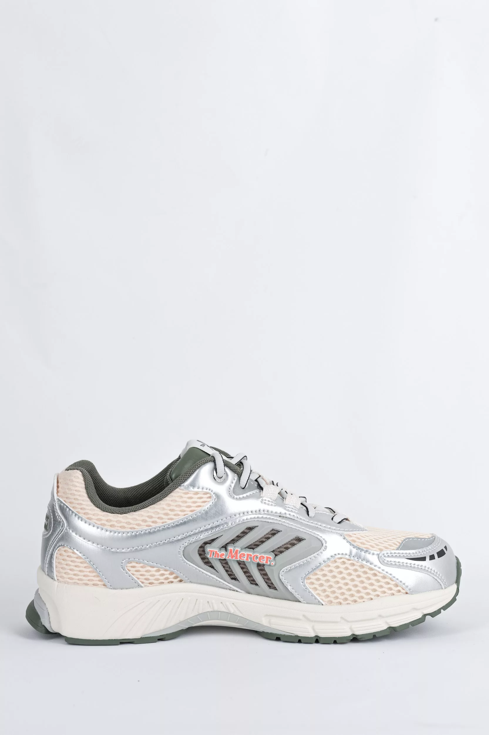 BASKET THE RE-RUN EVO MERCER ARGENT&Eacute; VERT ME261016-502