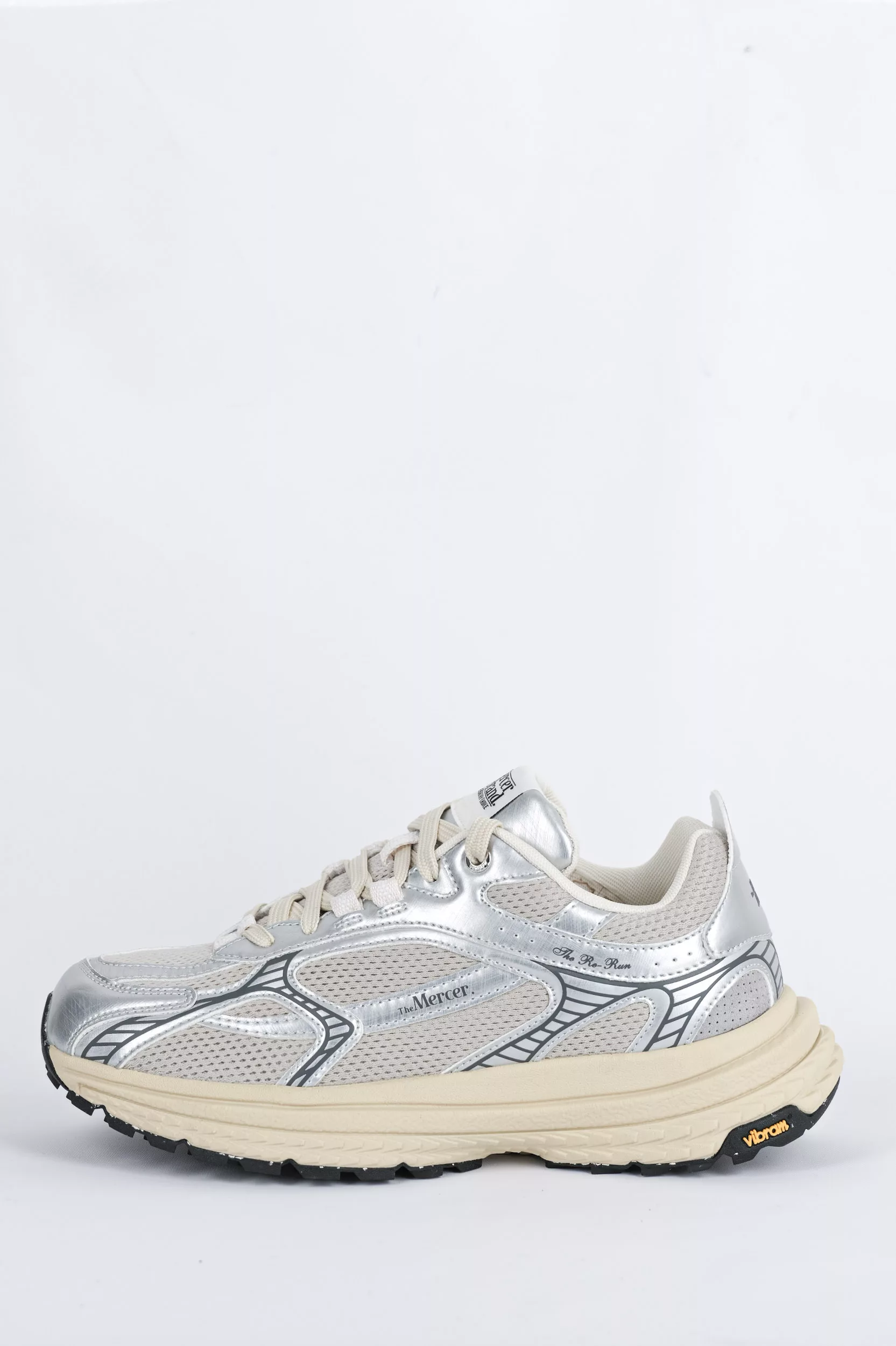 BASKETS THE RE-RUN VIBRAM MERCER ARGENT&Eacute; ME261015-996