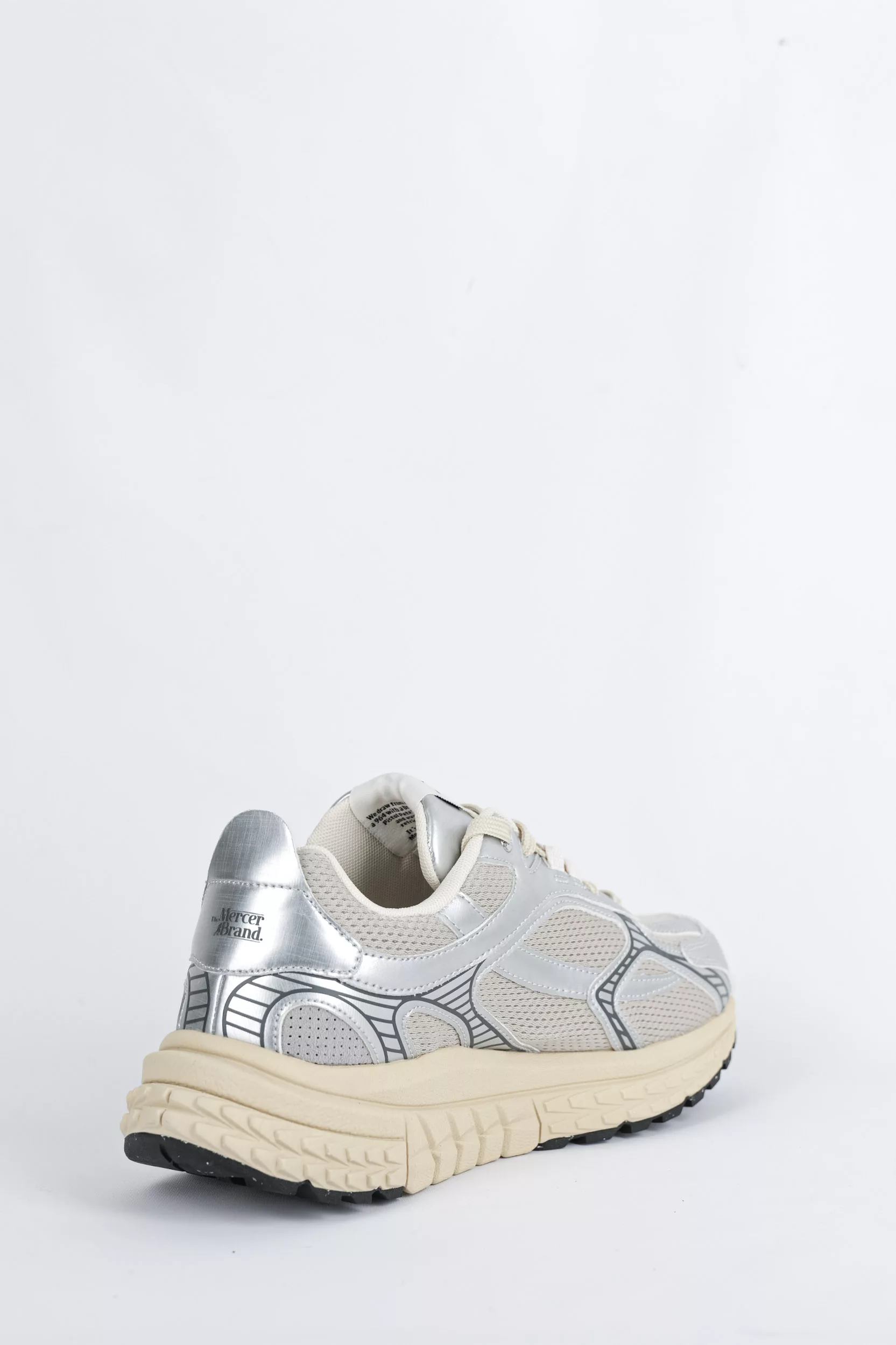 BASKETS THE RE-RUN VIBRAM MERCER ARGENT&Eacute; ME261015-996