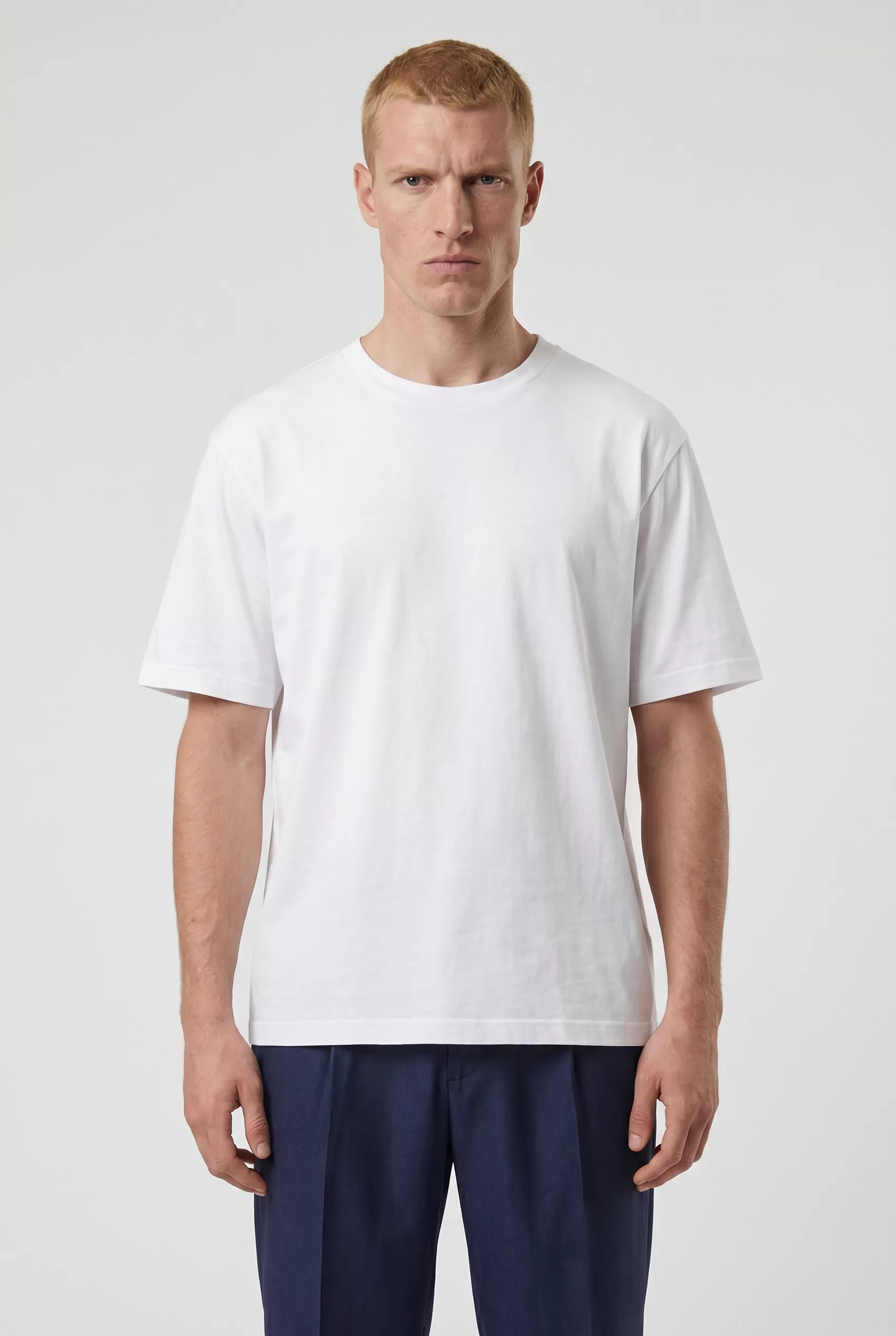 T-SHIRT EN COTON BLANC NN.07 ADAM-001