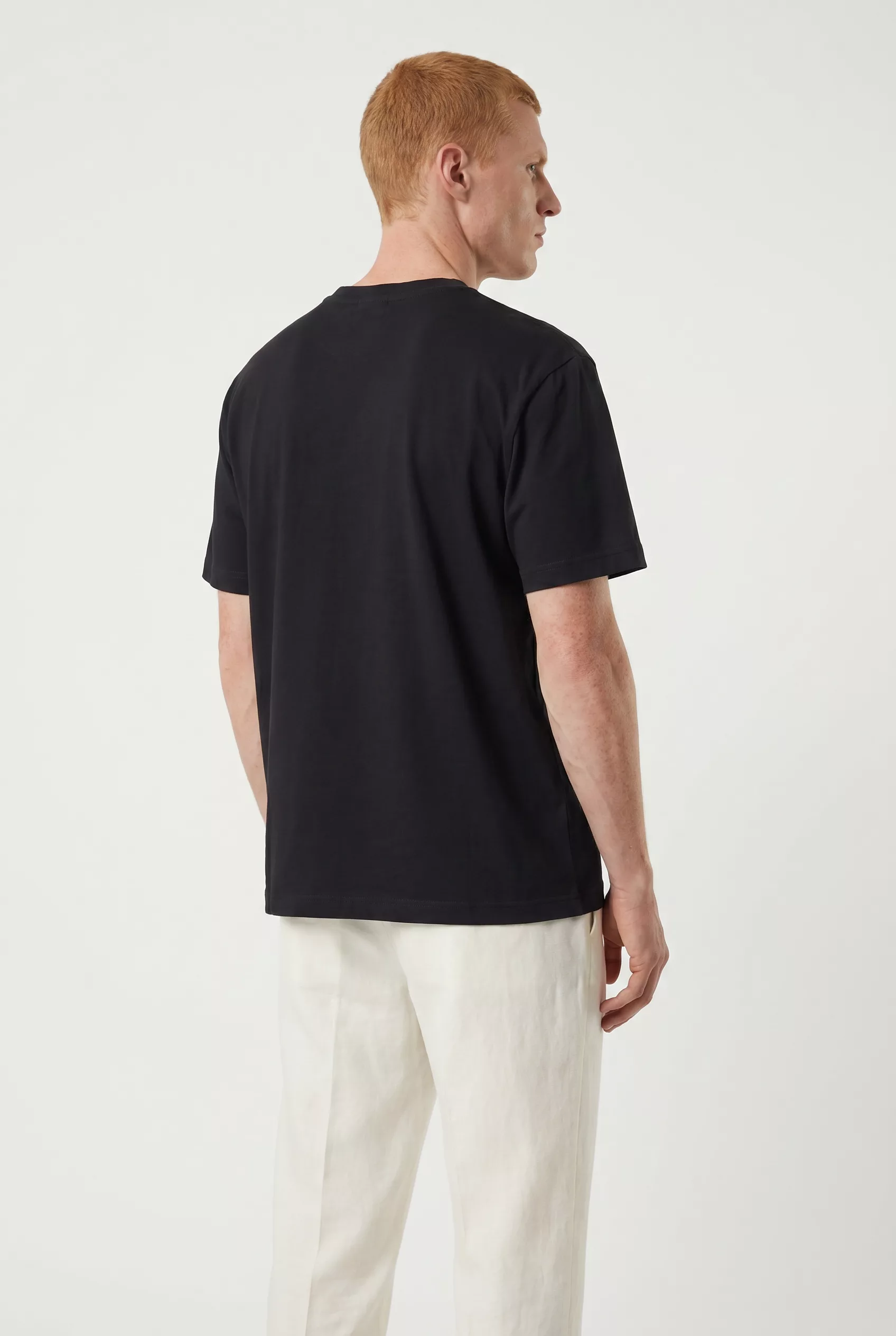 T-SHIRT EN COTON NOIR NN.07 ADAM-999