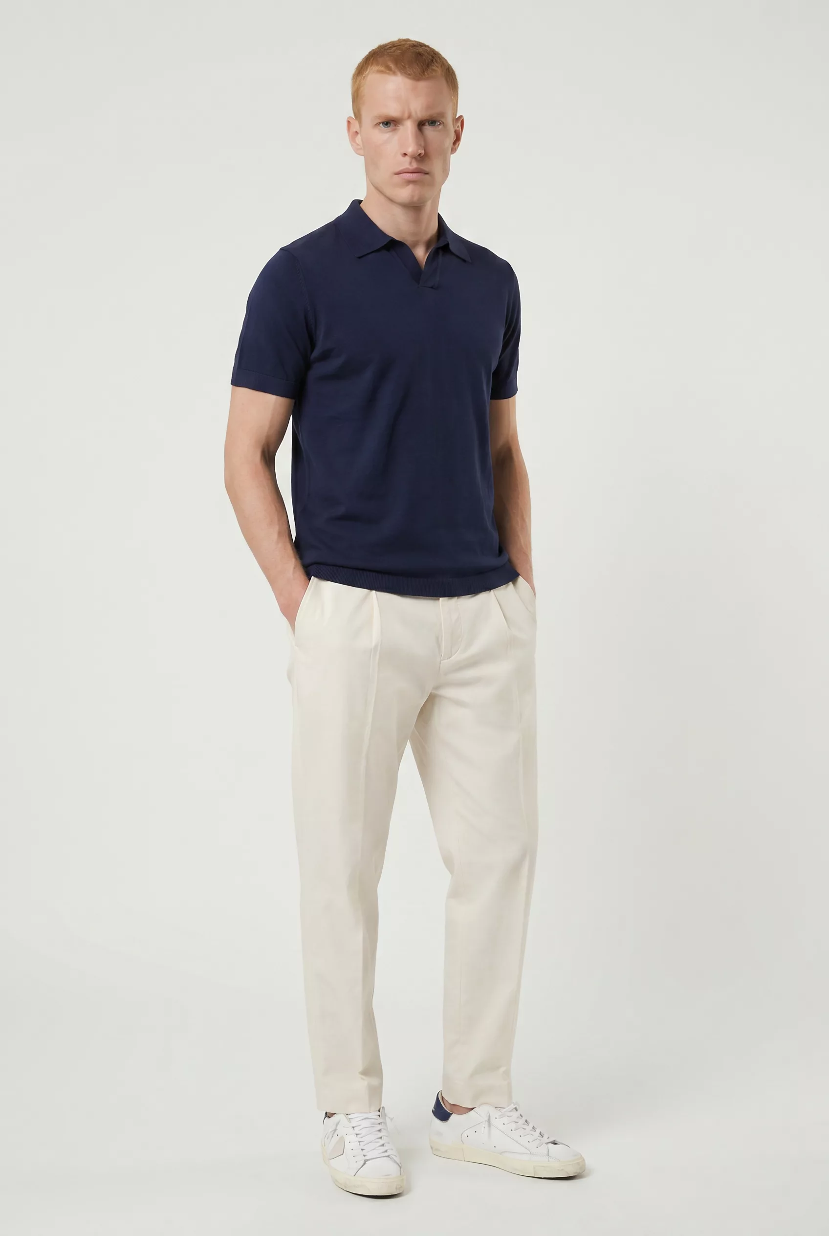 PANTALON A PINCES ECRU NN.07 BILL1804-016