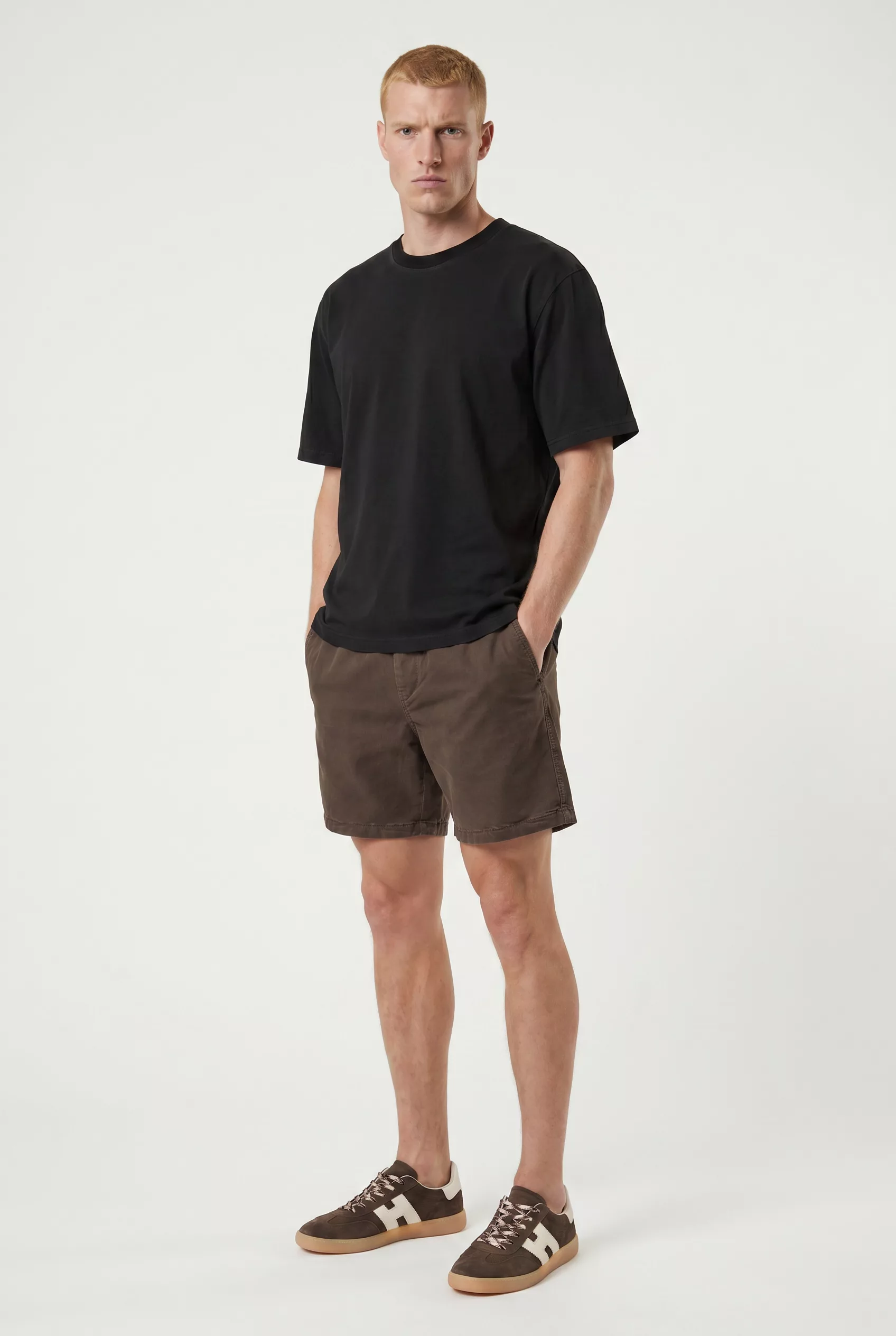 SHORT EN LYOCELL MARRON NN.07 GREGOR-861