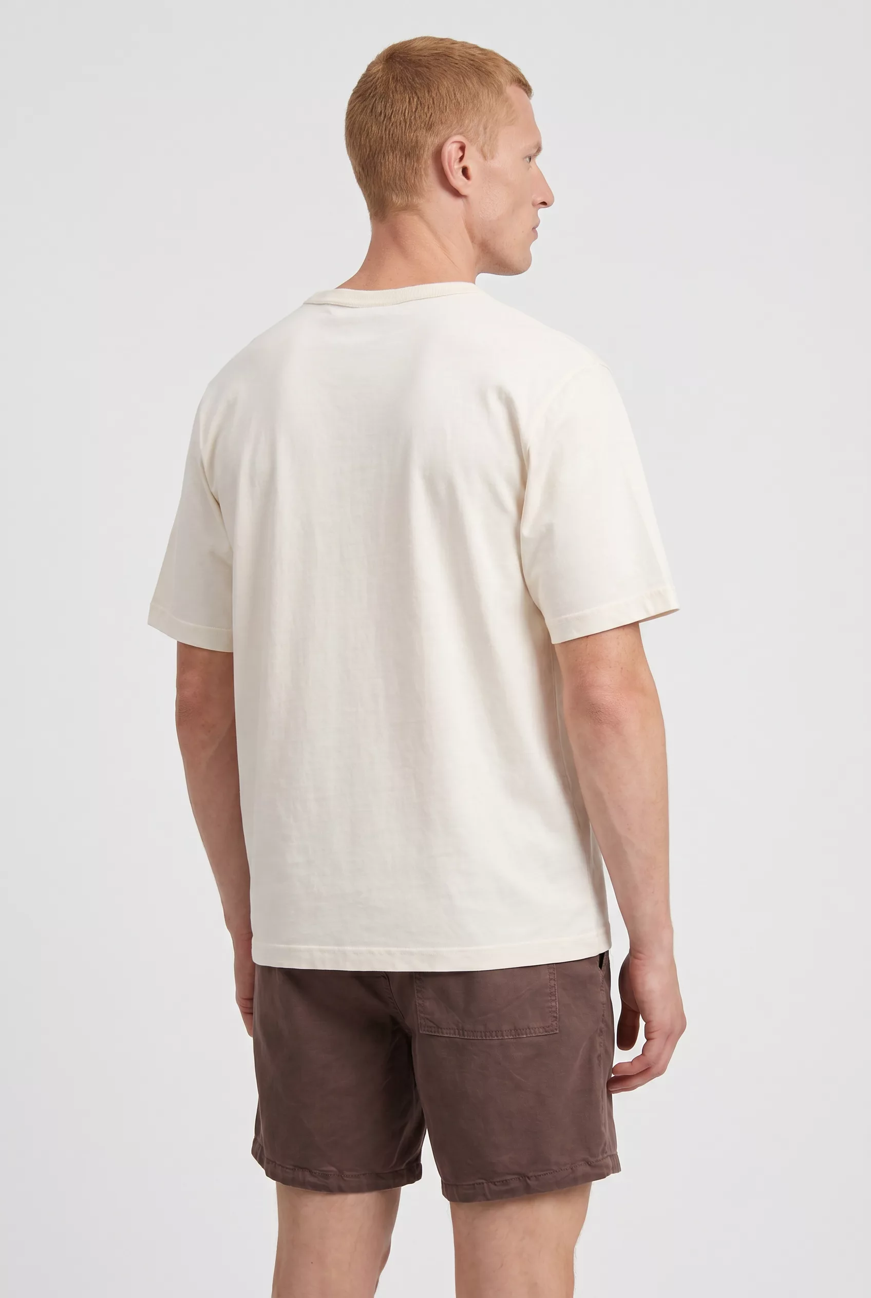 T-SHIRT ECRU A TREFLE NN.07 JETT SS-016