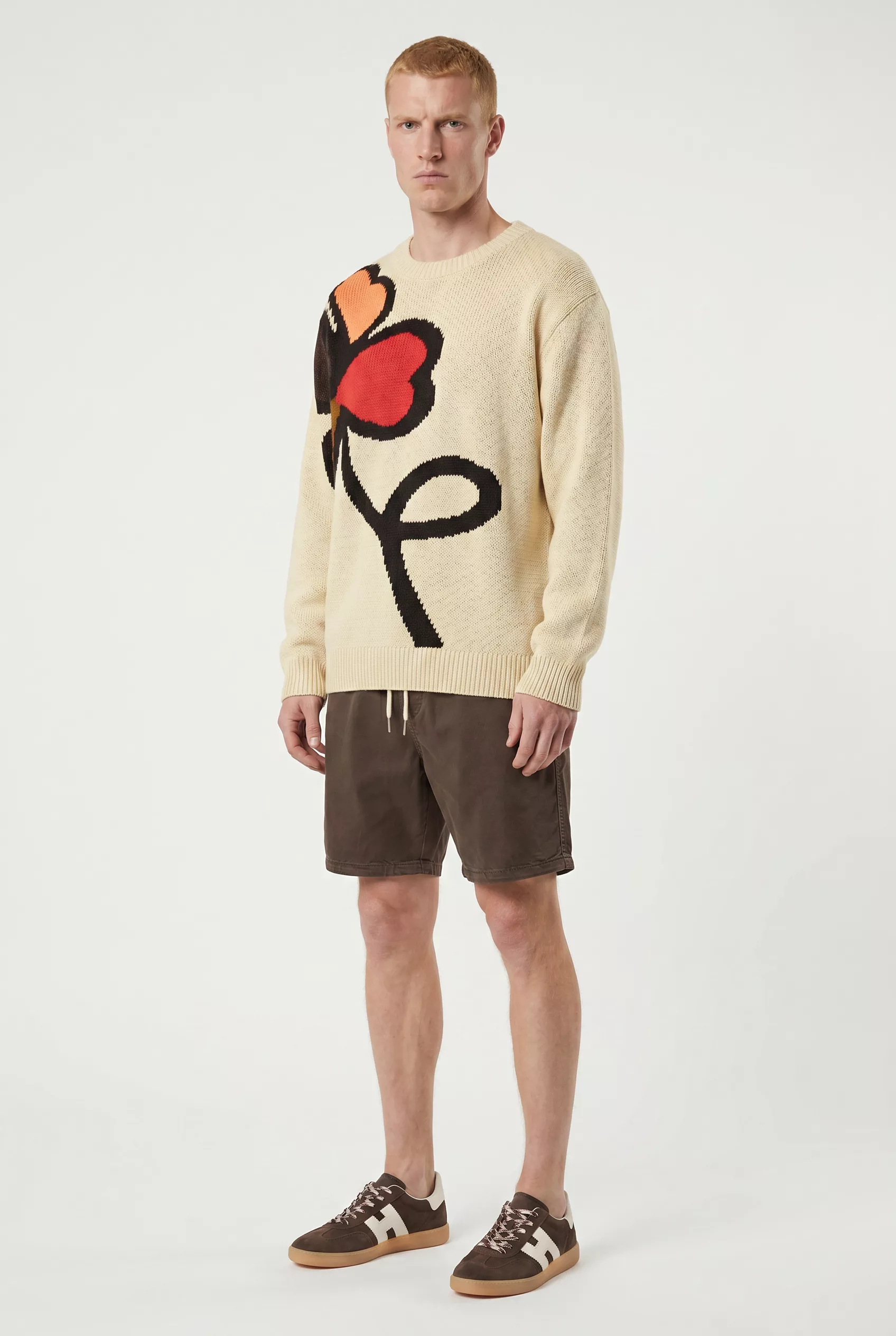 PULL EN MAILLE COULEUR FICELLE NN.07 TODD-020