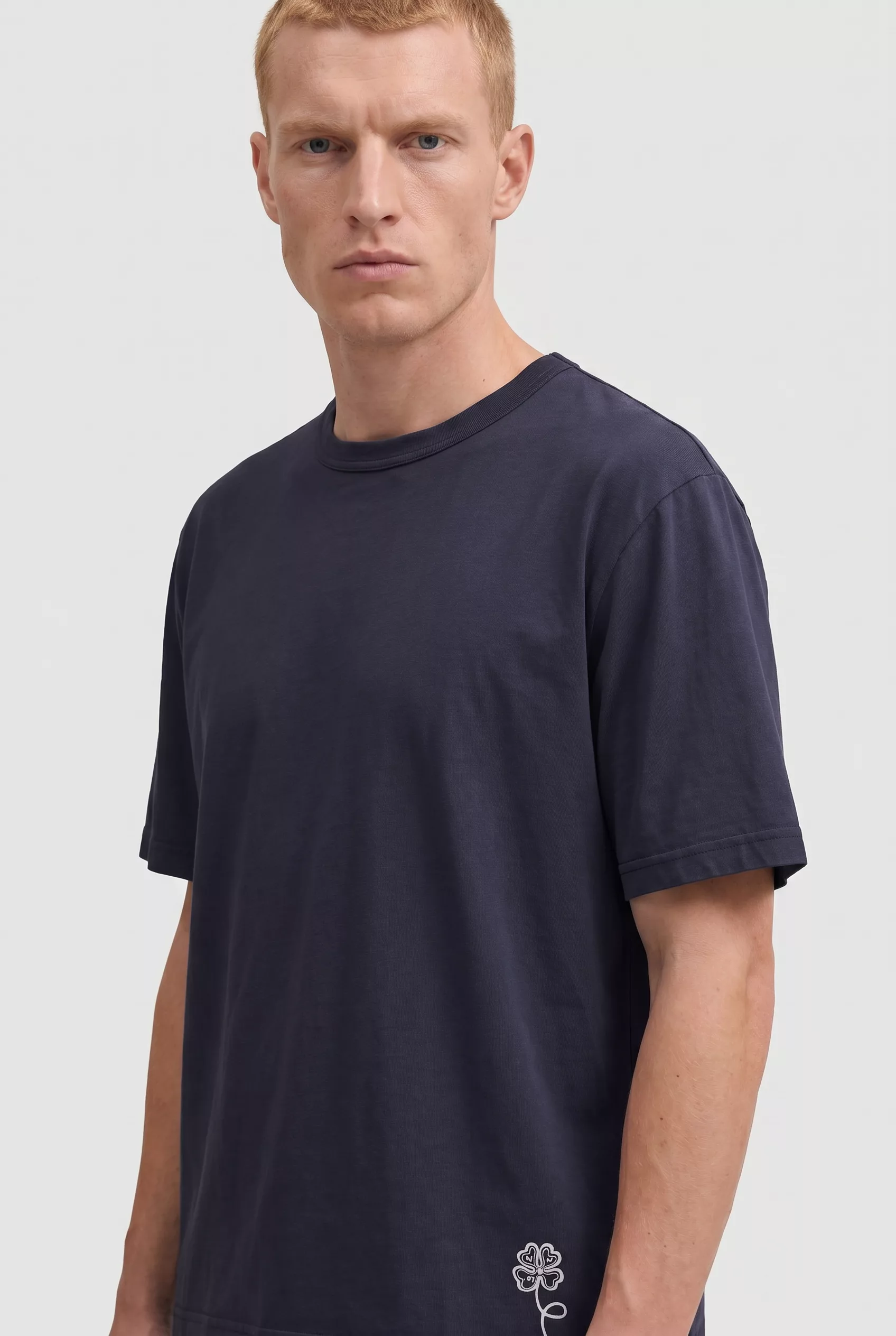 T-SHIRT MARINE A TREFLE NN.07 JETT SS-200