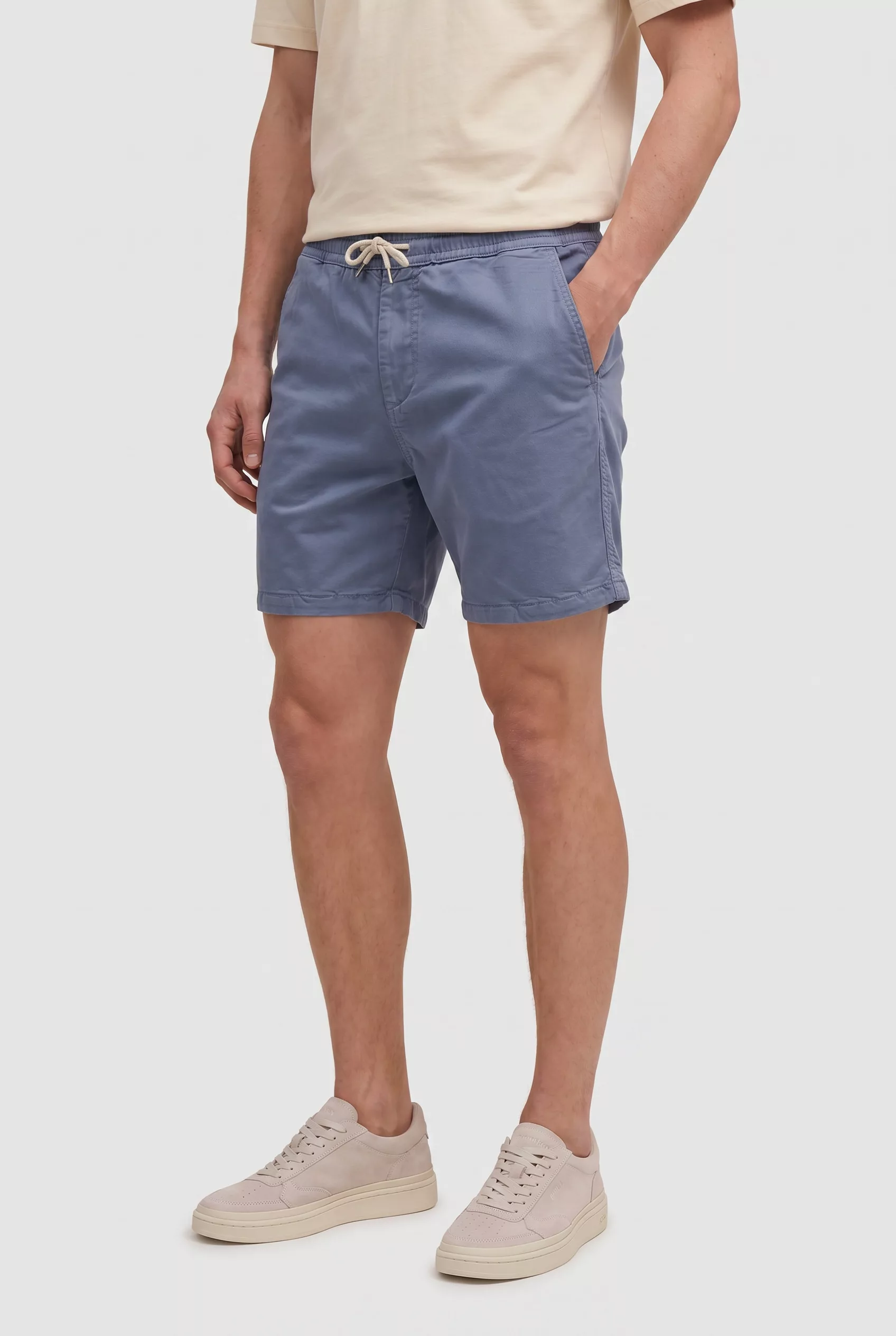 SHORT EN LYOCELL BLEU CIEL NN.07 GREGOR-286