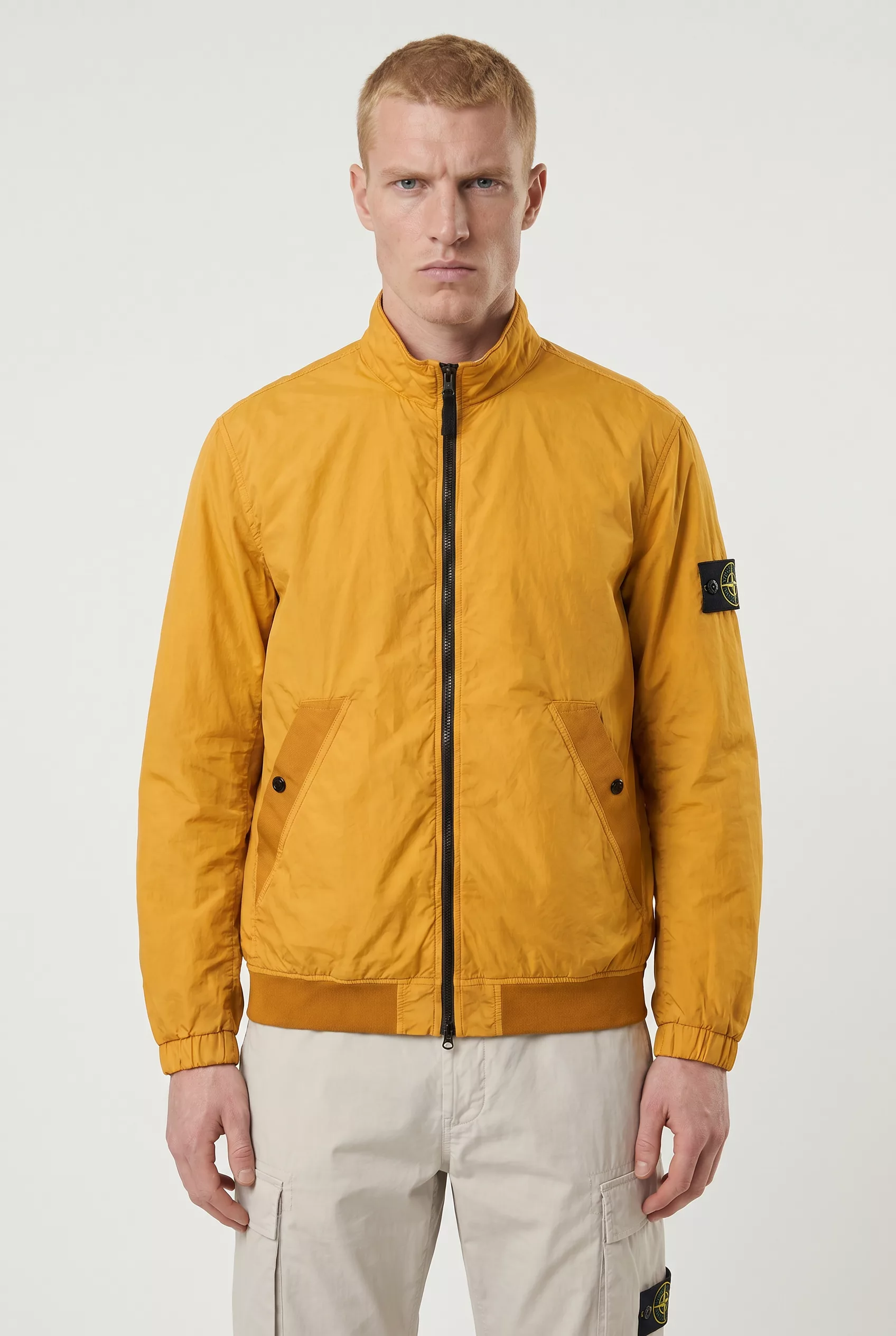 BLOUSON STONE ISLAND JAUNE 4100111-V0034