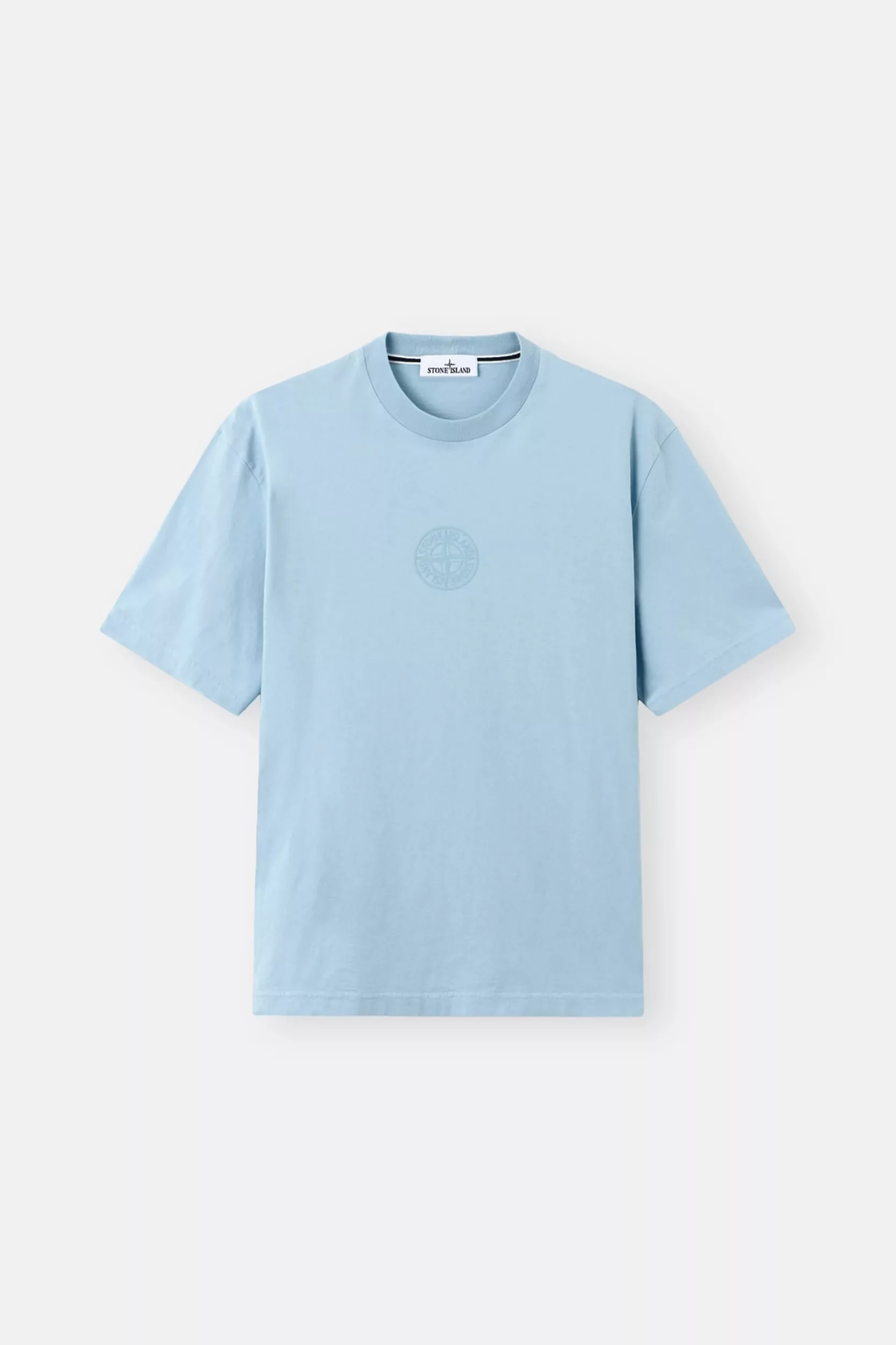 TEE-SHIRT STONE ISLAND BLEU CIEL L15210001-S0E14-V004A
