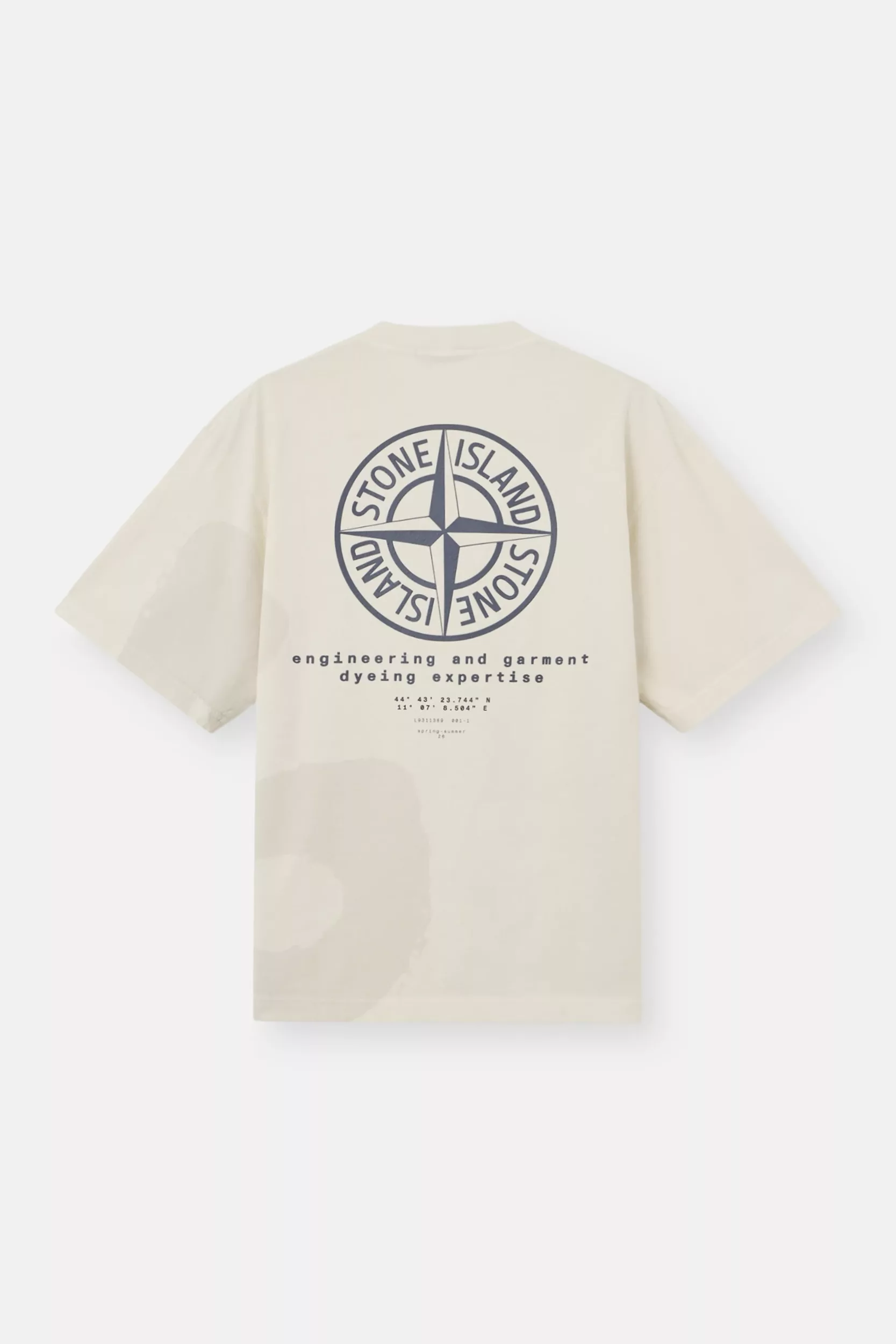 TEE-SHIRT STONE ISLAND ECRU 2100002-V0093