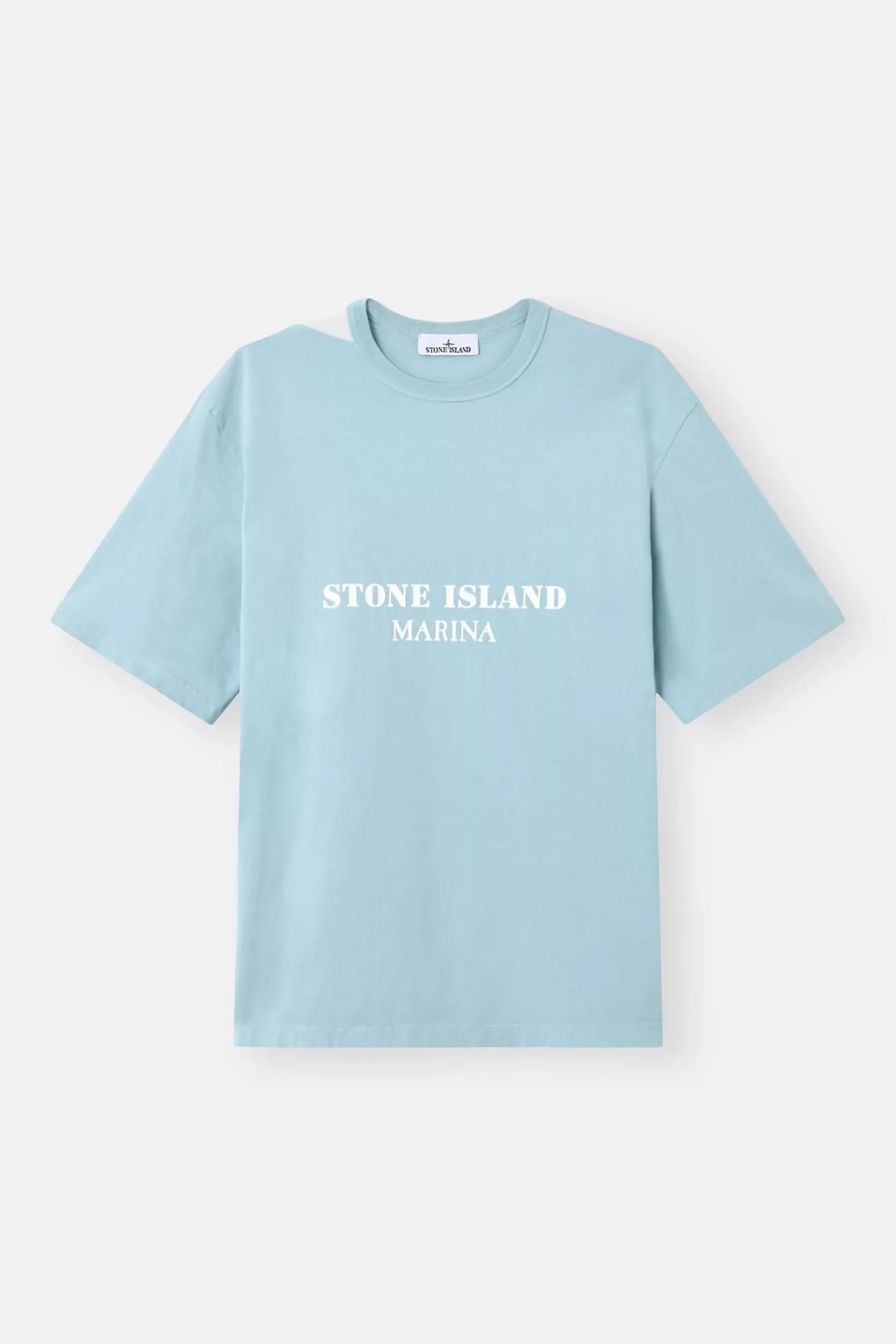 TEE-SHIRT STONE ISLAND DUST BLUE 2100017-V004A